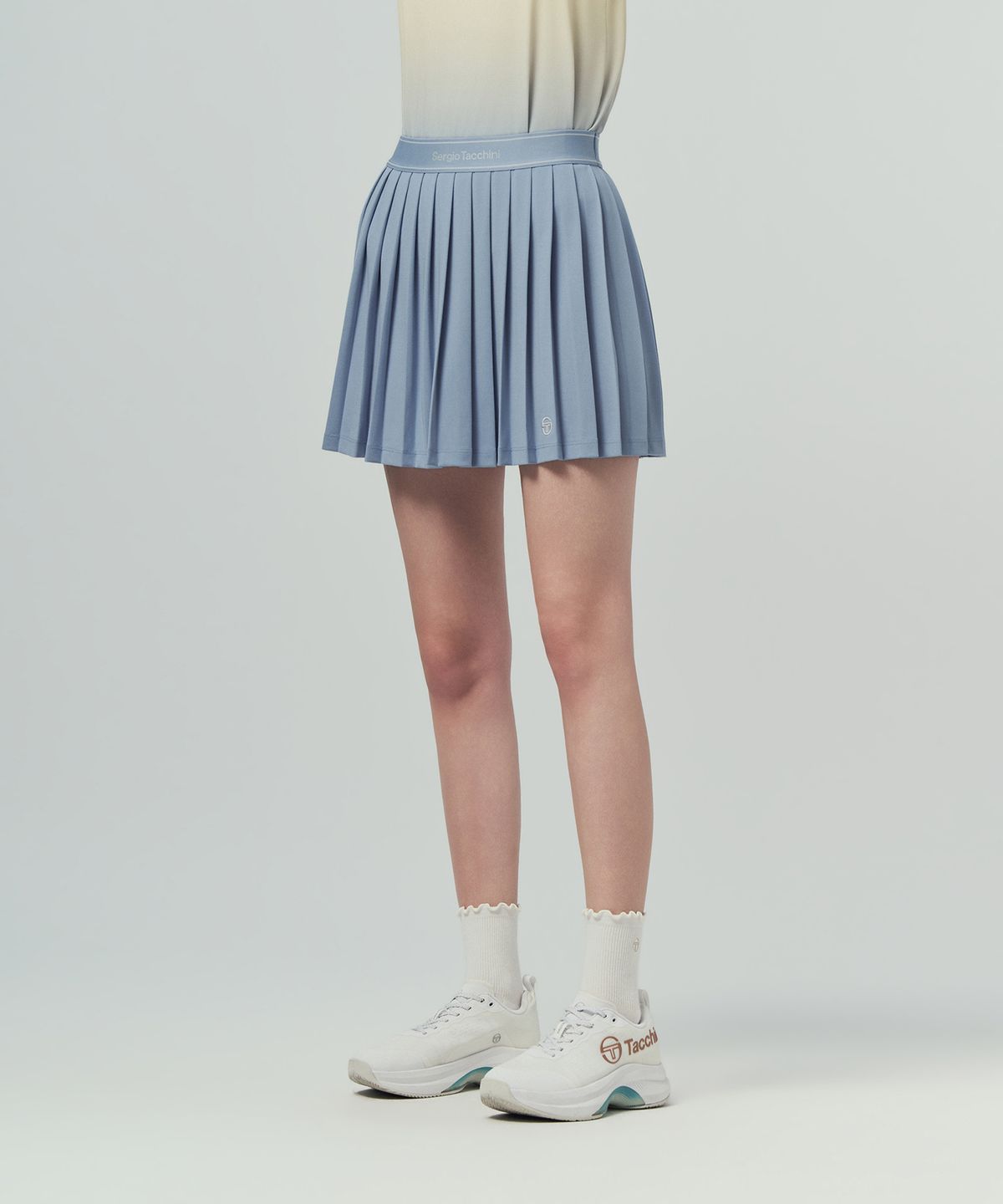 세르지오 타키니(SERGIO TACCHINI) W 타키니 플라잉 스커트 (L.Indigo)
