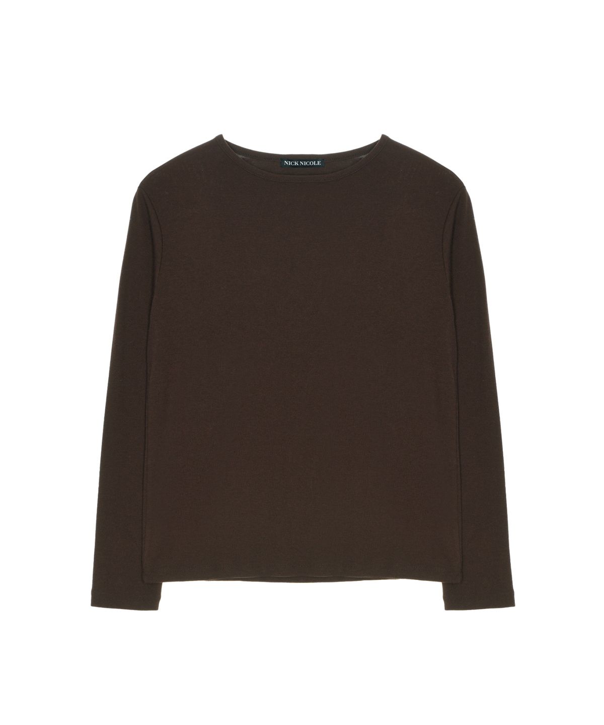 닉앤니콜(NICK&NICOLE) [ESSENTIAL] ESSENTIAL ROUND TOP_BROWN
