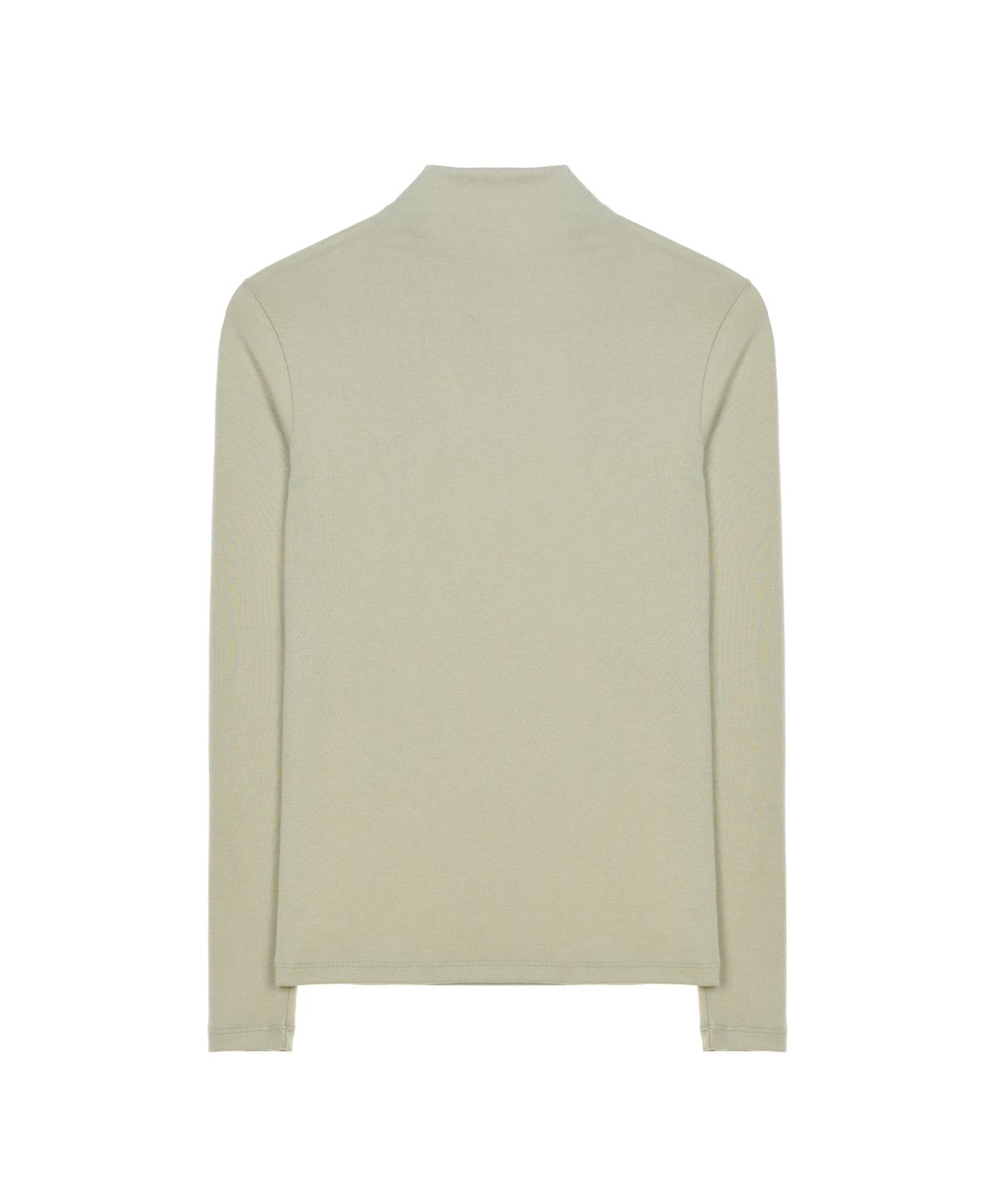 닉앤니콜(NICK&NICOLE) [ESSENTIAL] HIGH NECK SLIM TOP_LIGHT GREEN