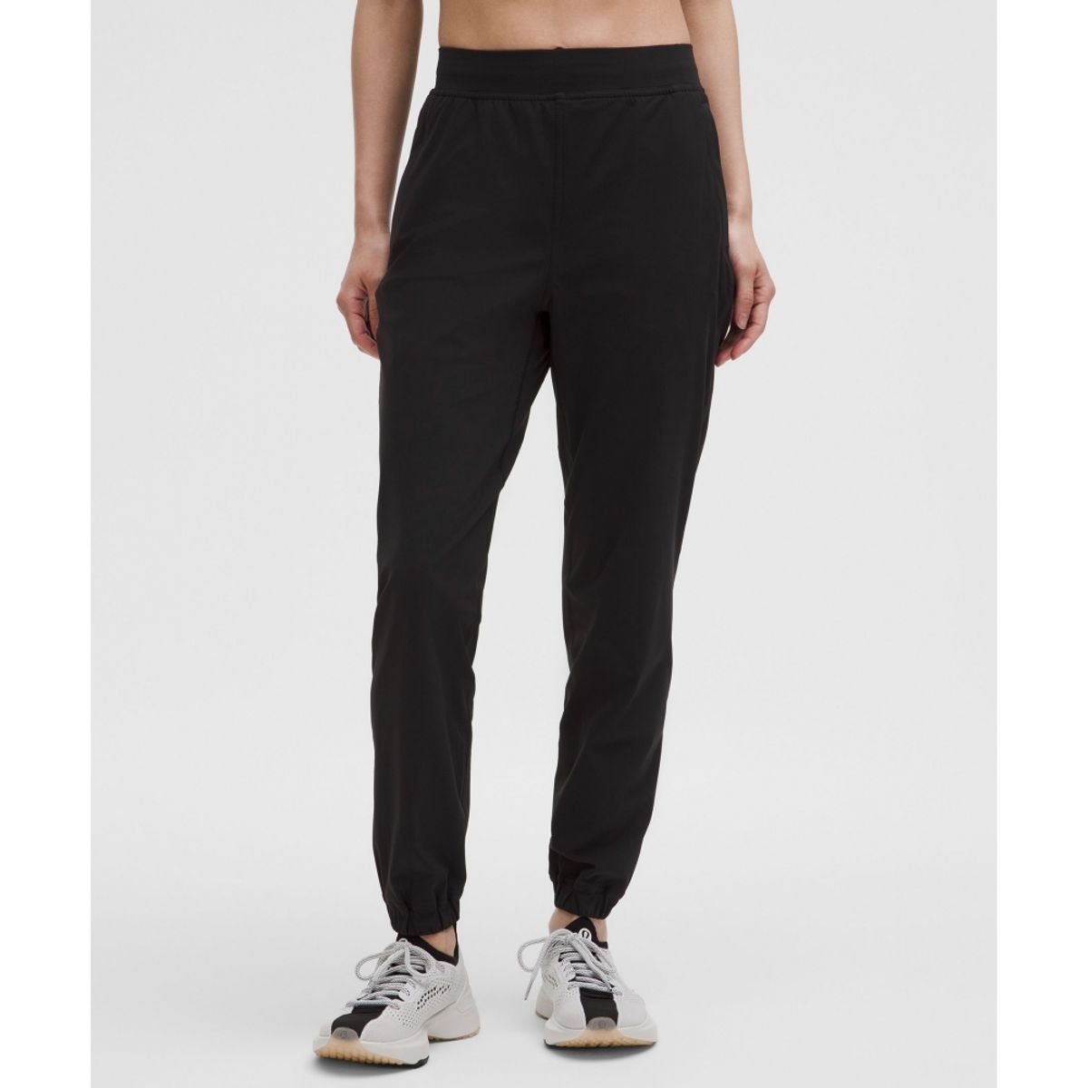 룰루레몬(LULULEMON) 어댑티드 스테이트 하이라이즈 조거 *아시아 핏  BLK