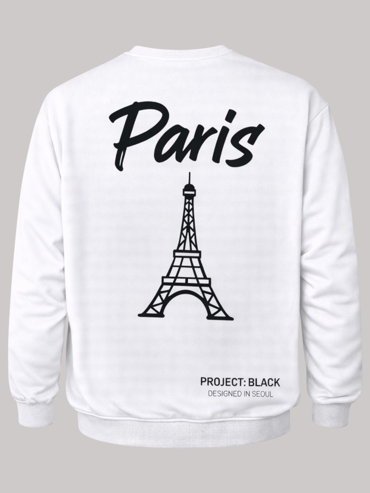 지블랙(ZBLACK) 글로벌 시티 씨리즈 맨투맨 PARIS