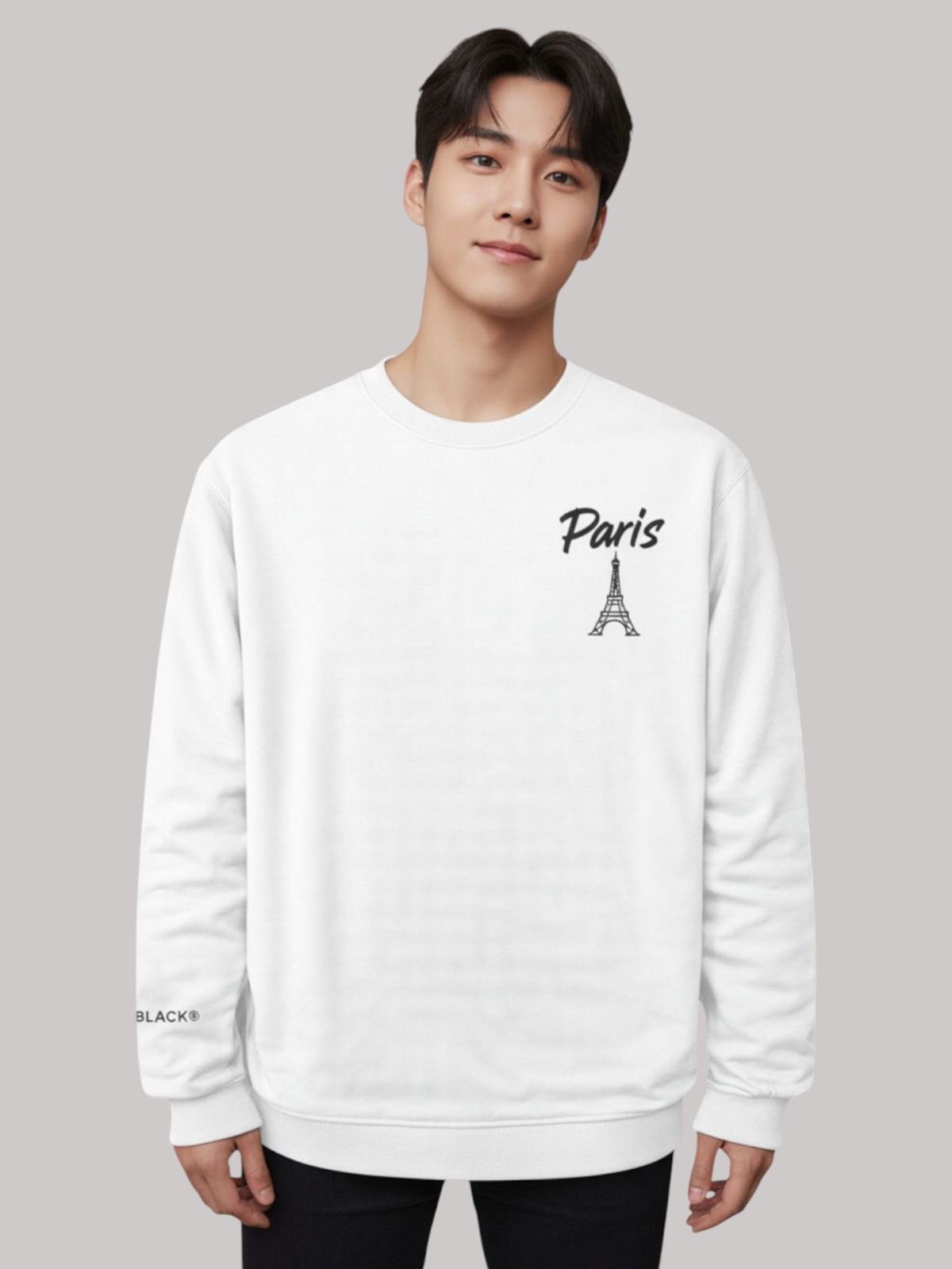 지블랙(ZBLACK) 글로벌 시티 씨리즈 맨투맨 PARIS