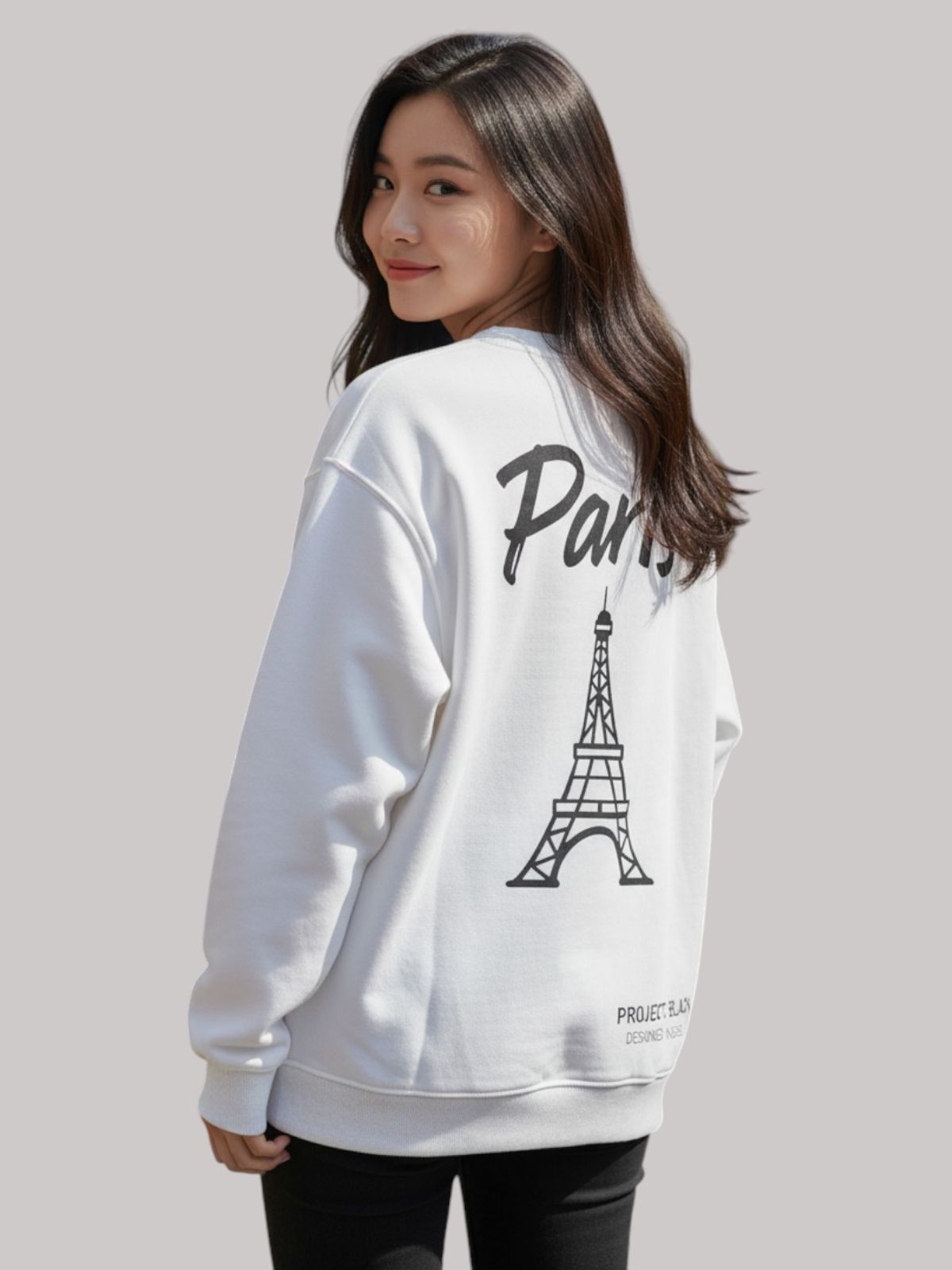 지블랙(ZBLACK) 글로벌 시티 씨리즈 맨투맨 PARIS