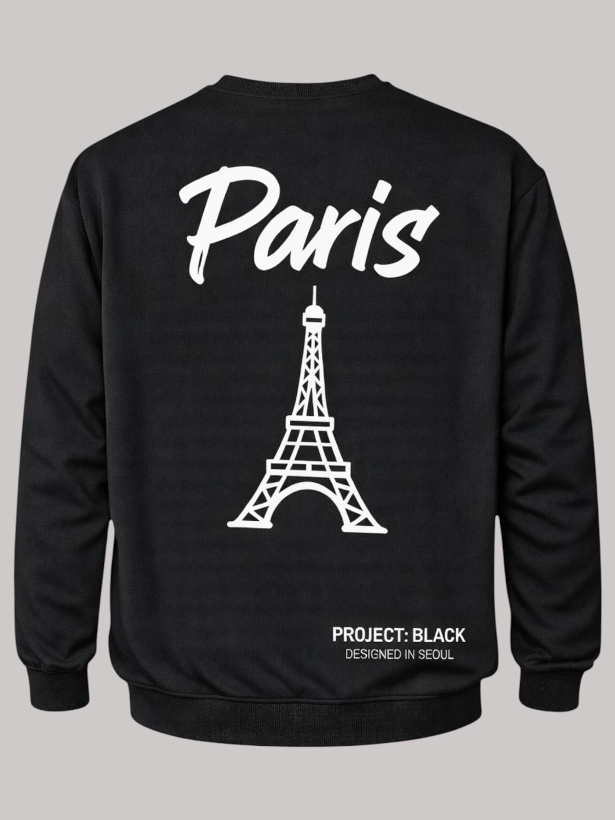지블랙(ZBLACK) 글로벌 시티 씨리즈 맨투맨 PARIS