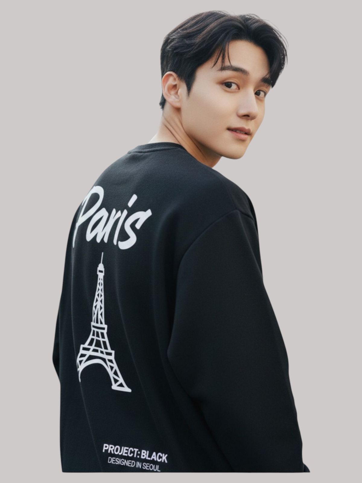 지블랙(ZBLACK) 글로벌 시티 씨리즈 맨투맨 PARIS
