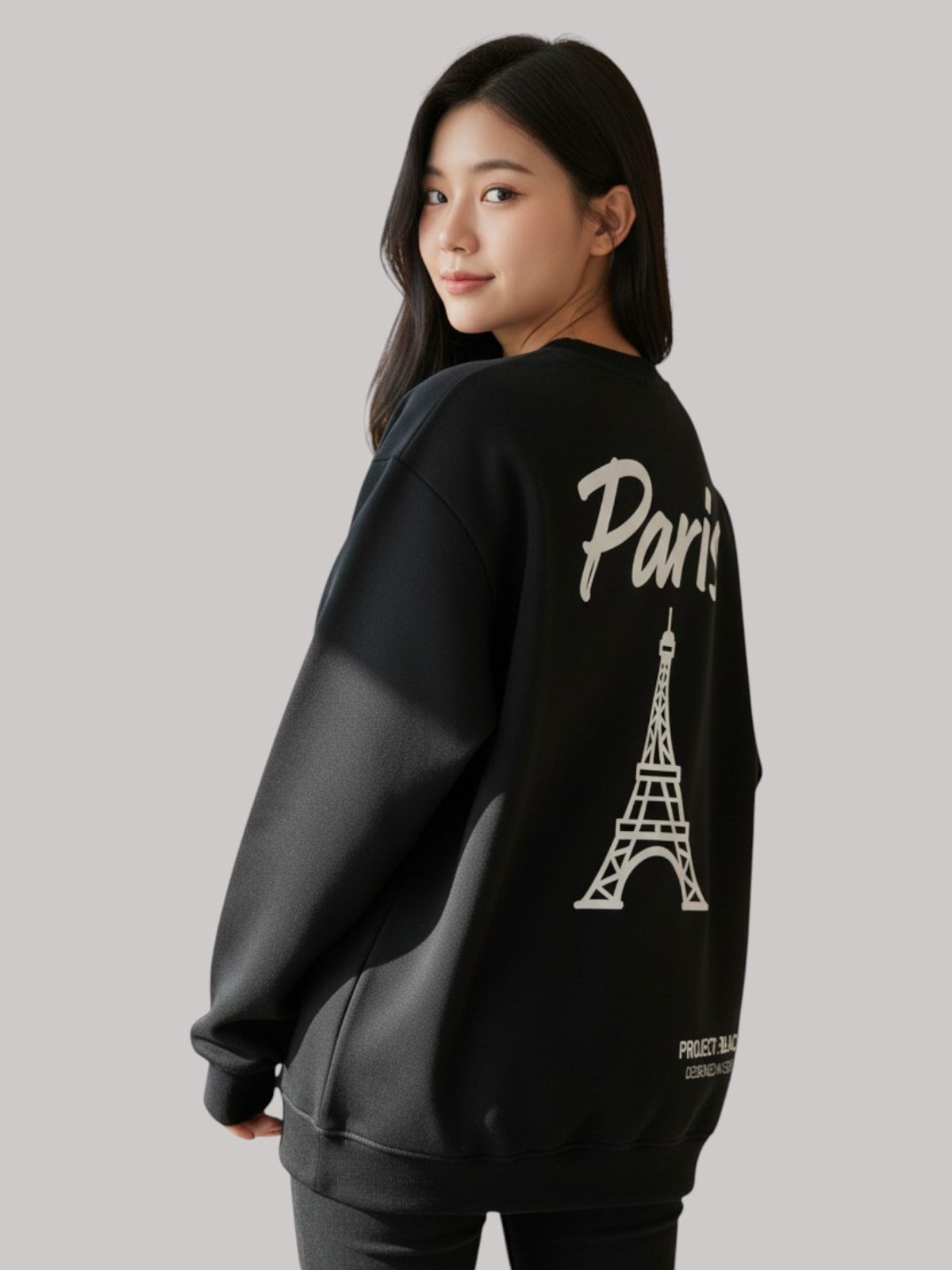 지블랙(ZBLACK) 글로벌 시티 씨리즈 맨투맨 PARIS