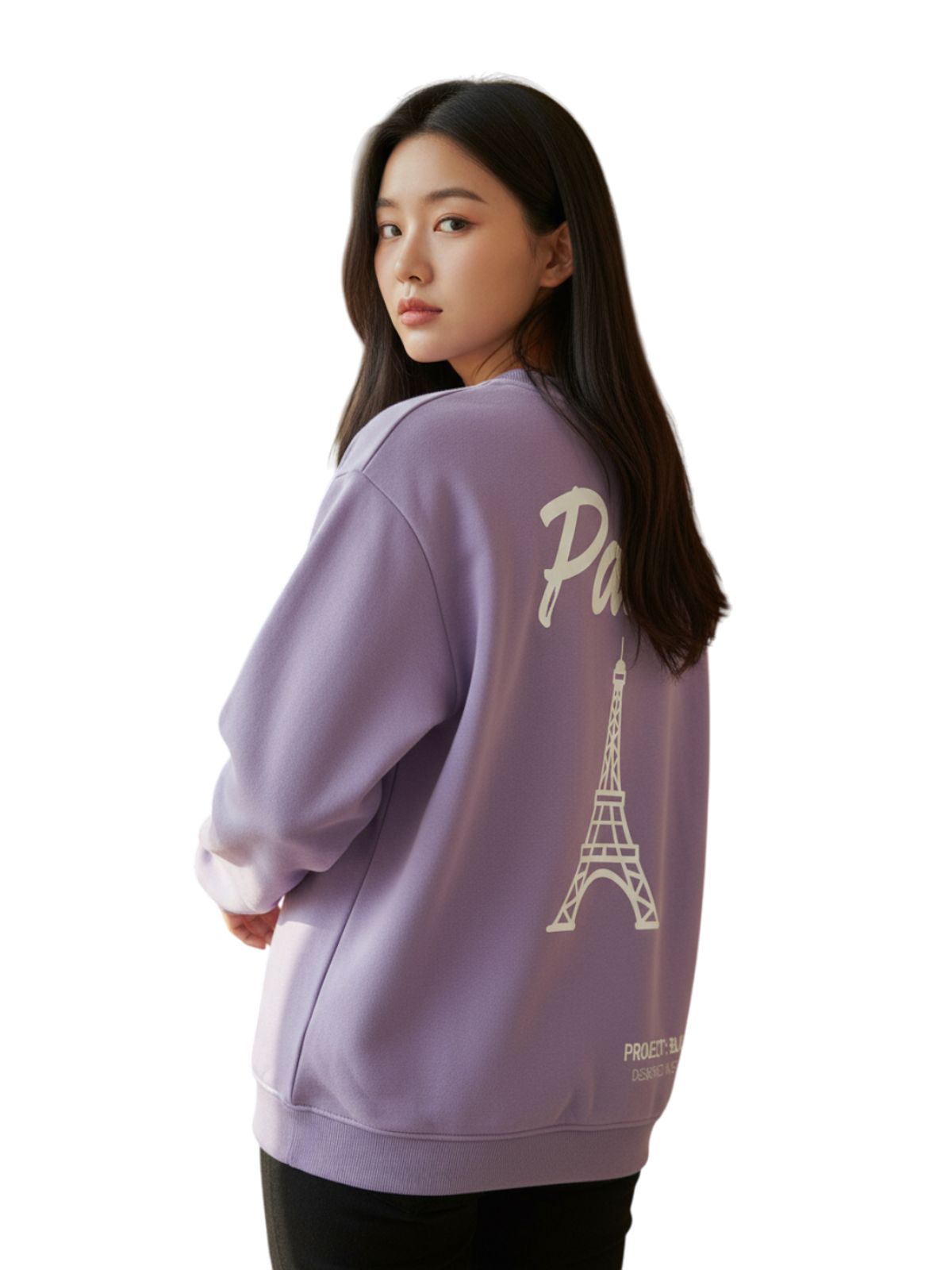 지블랙(ZBLACK) 글로벌 시티 씨리즈 맨투맨 PARIS
