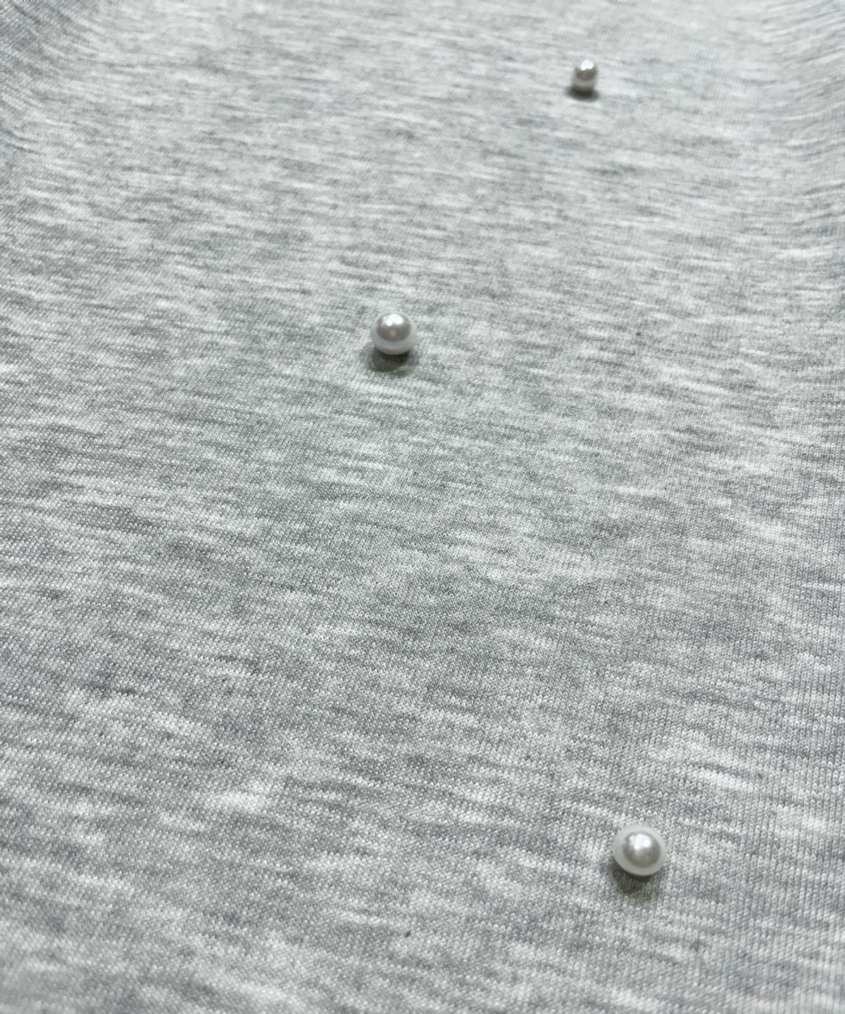 본슬리피(BORN SLIPPY) Pearl Drift Bootcut Sweat Pants (Melange Gray)