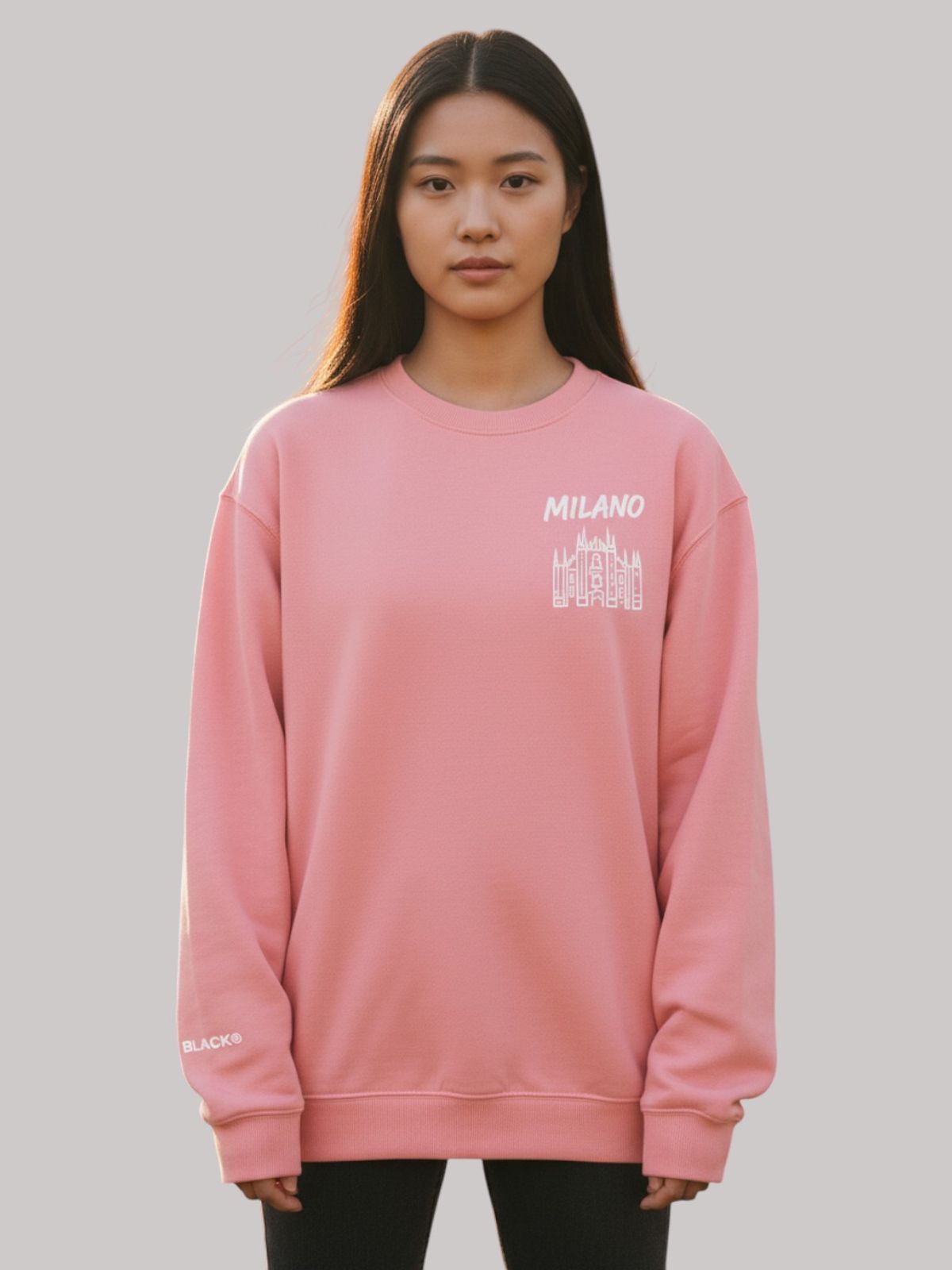 지블랙(ZBLACK) 글로벌 시티 씨리즈 맨투맨 MILANO