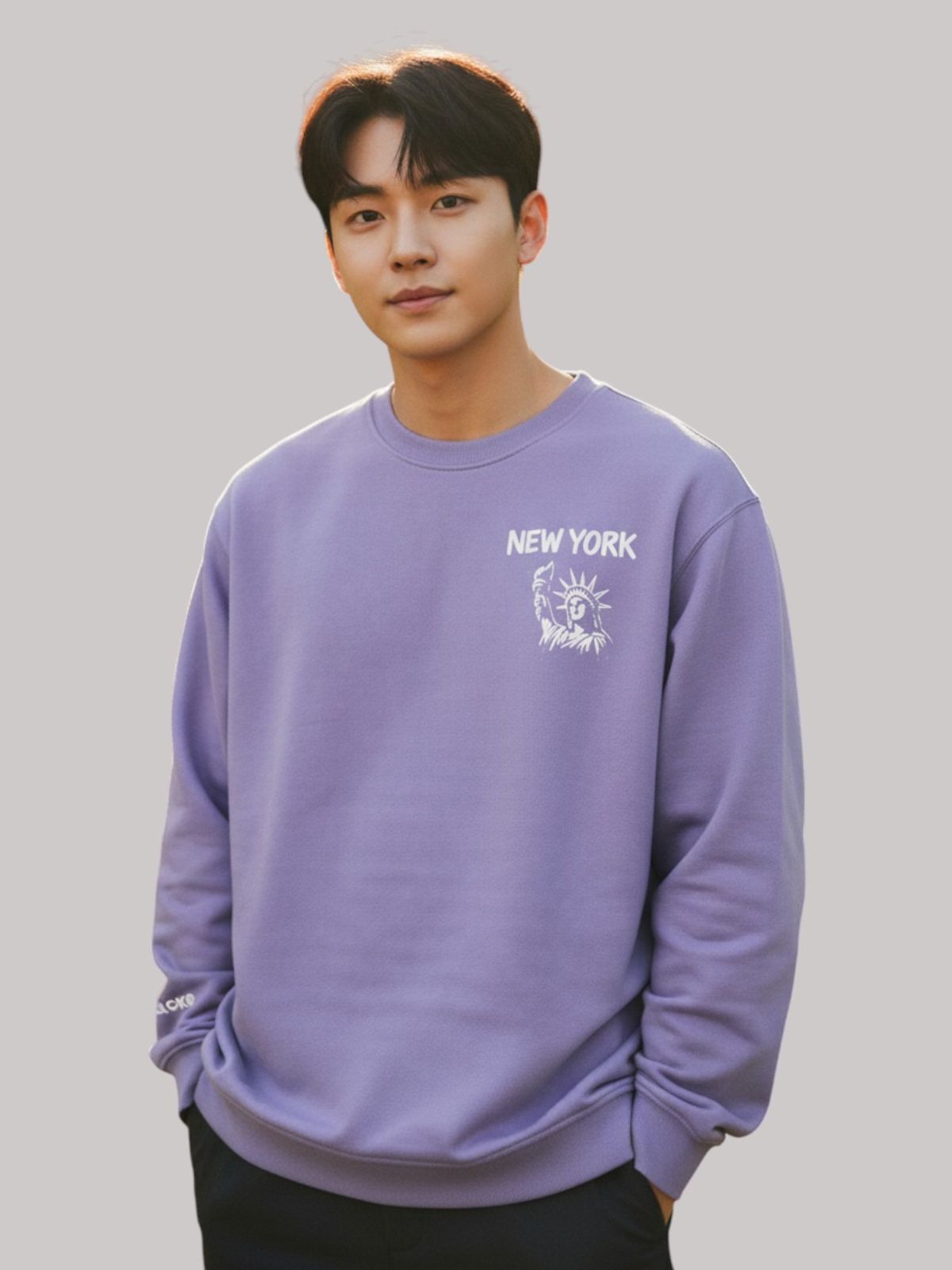 지블랙(ZBLACK) 글로벌 시티 씨리즈 맨투맨 NEW YORK
