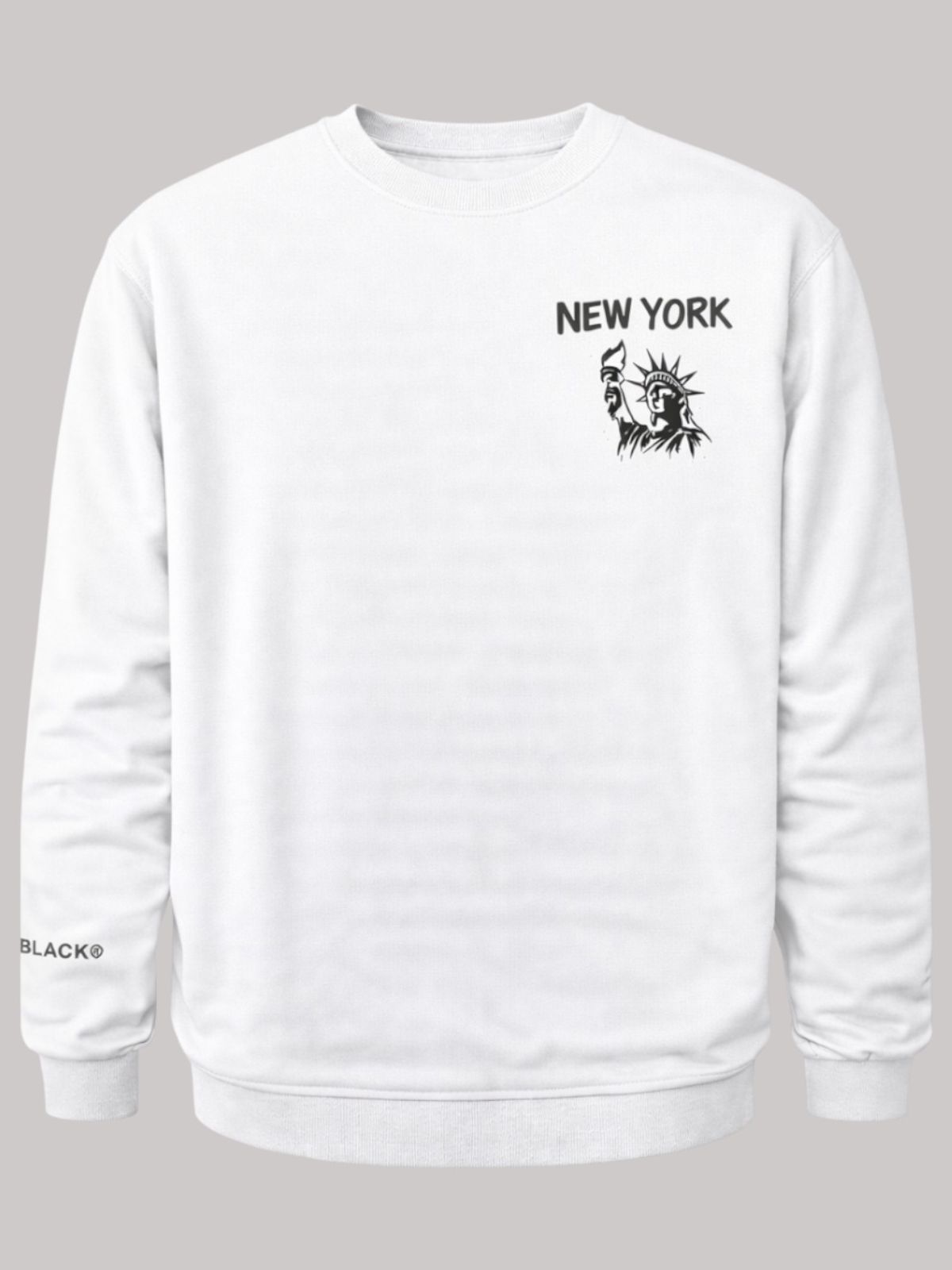 지블랙(ZBLACK) 글로벌 시티 씨리즈 맨투맨 NEW YORK