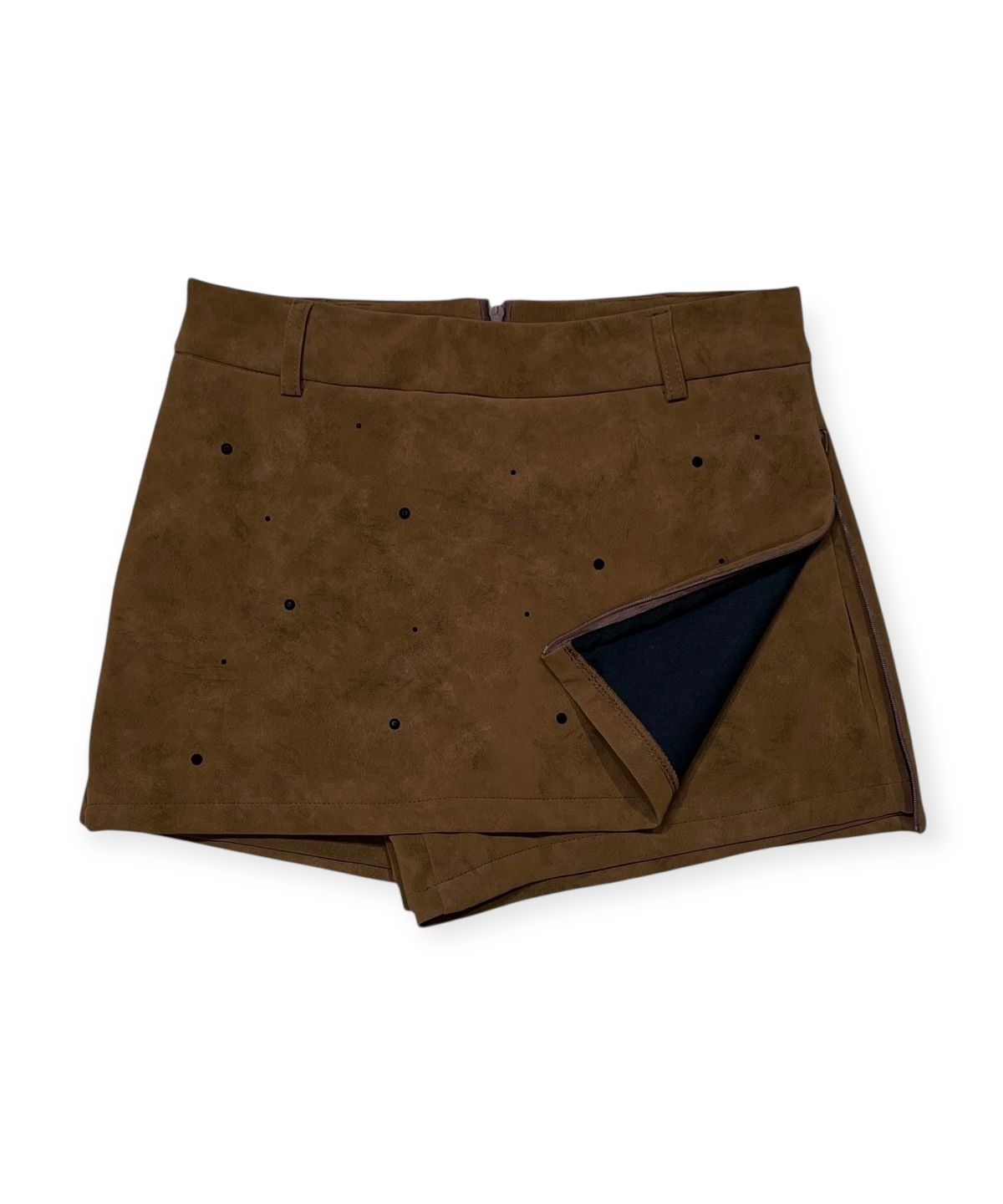 본슬리피(BORN SLIPPY) Stardust Scatter Skort (Brown)