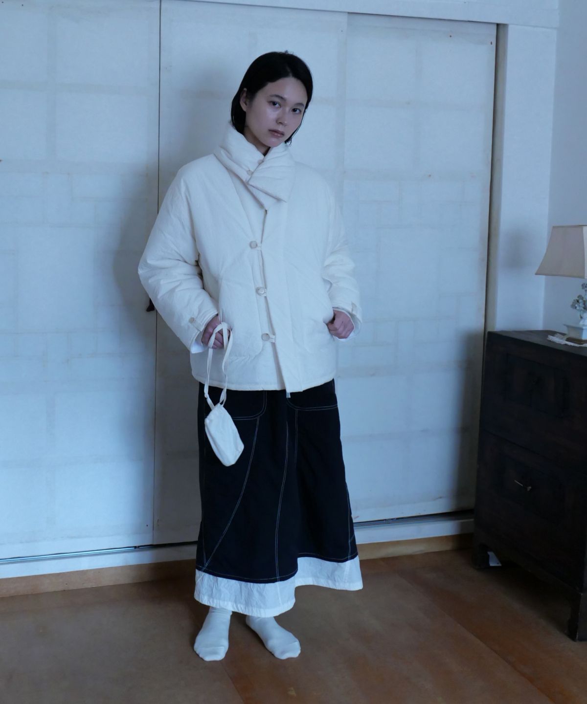 차마스포츠랩(CHAMASPORTSLAB) CSL_Ongi Magoja Jacket_White