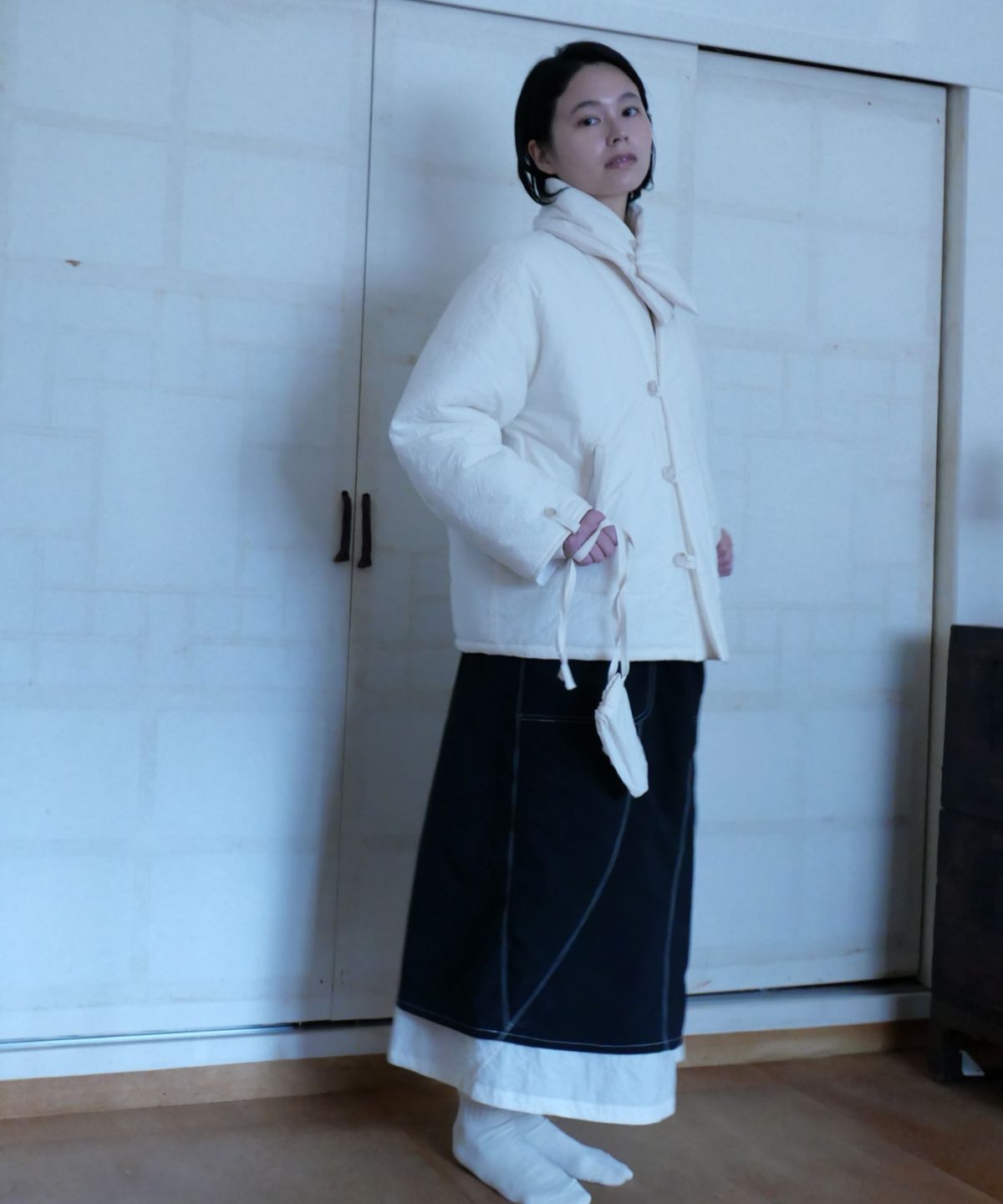 차마스포츠랩(CHAMASPORTSLAB) CSL_Ongi Magoja Jacket_White