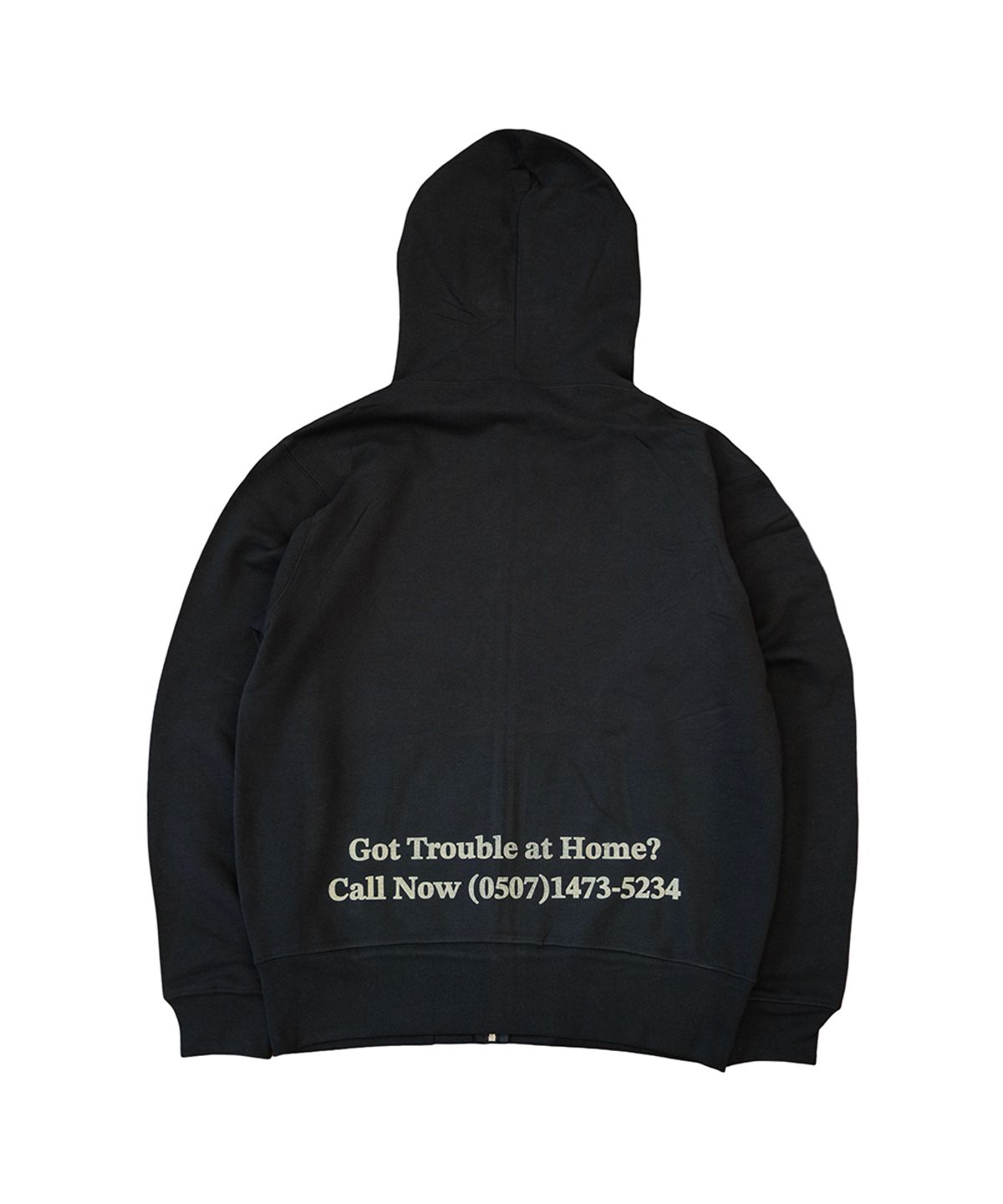 더 차일드후드 홈(THE CHILDHOOD HOME) Home Trouble Zip-up Hoodie (Navy)