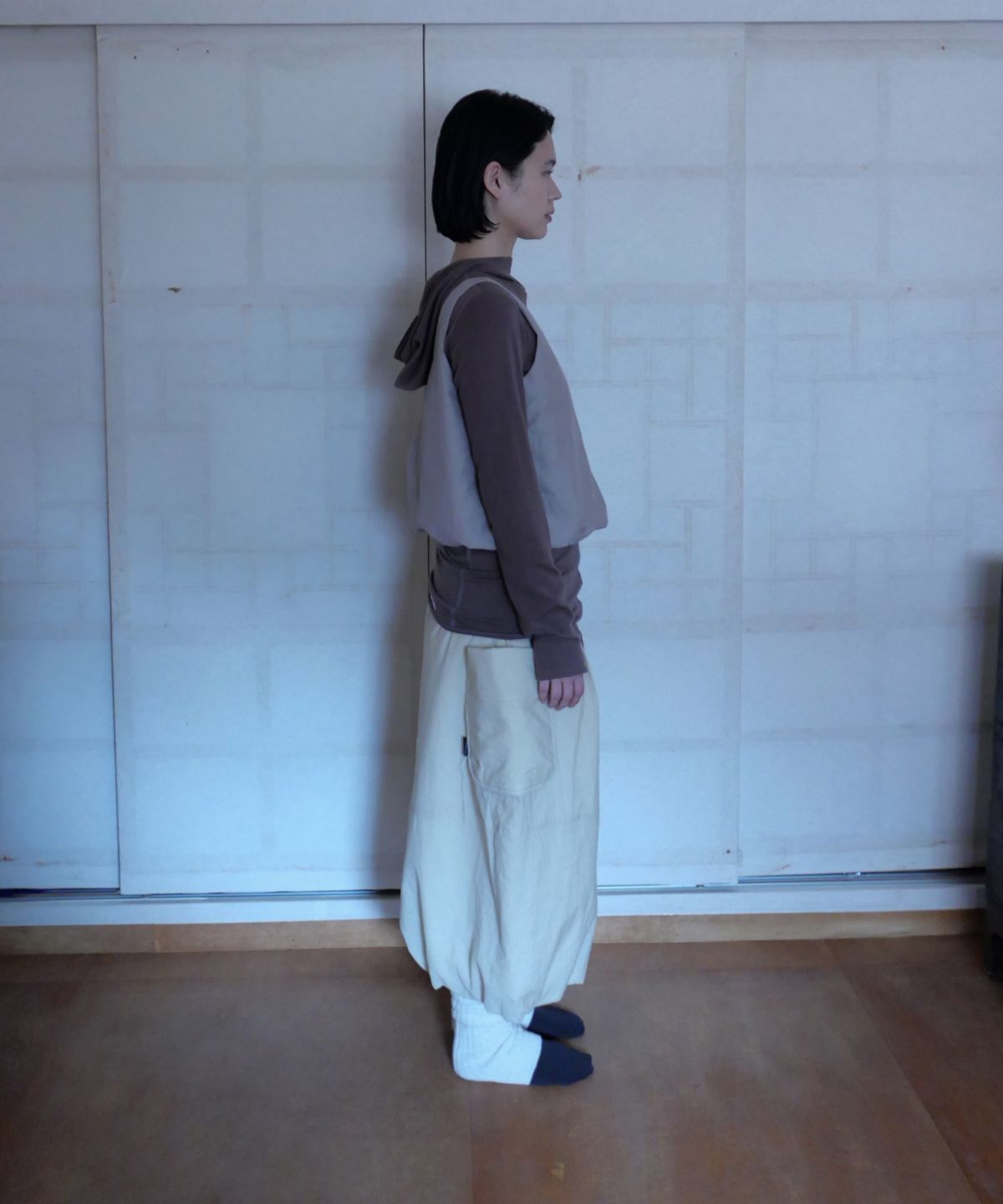 차마스포츠랩(CHAMASPORTSLAB) CSL_Ongi Padded Vest_Beige