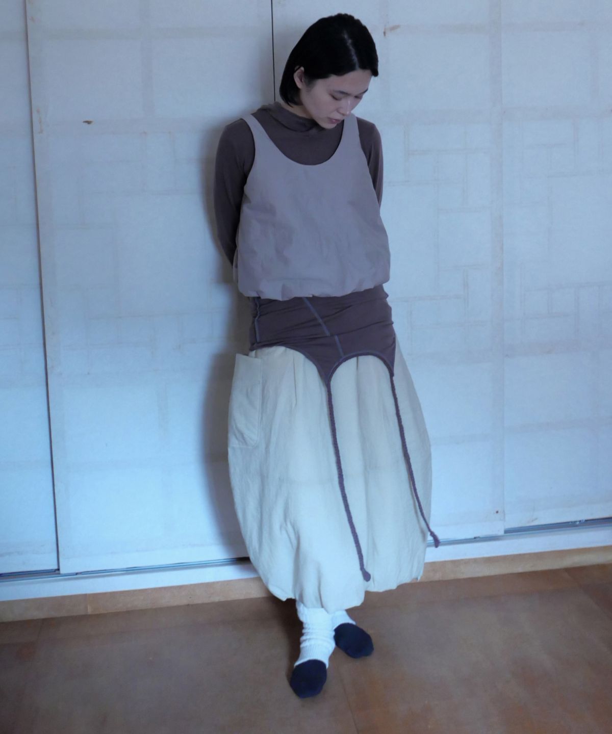 차마스포츠랩(CHAMASPORTSLAB) CSL_Ongi Padded Vest_Beige