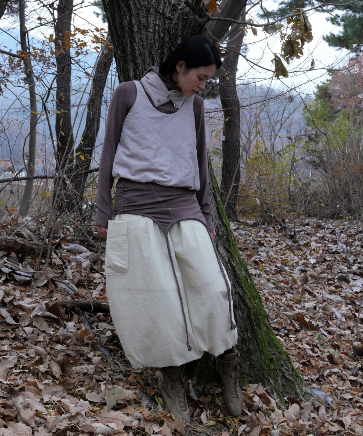 차마스포츠랩(CHAMASPORTSLAB) CSL_Ongi Padded Vest_Beige