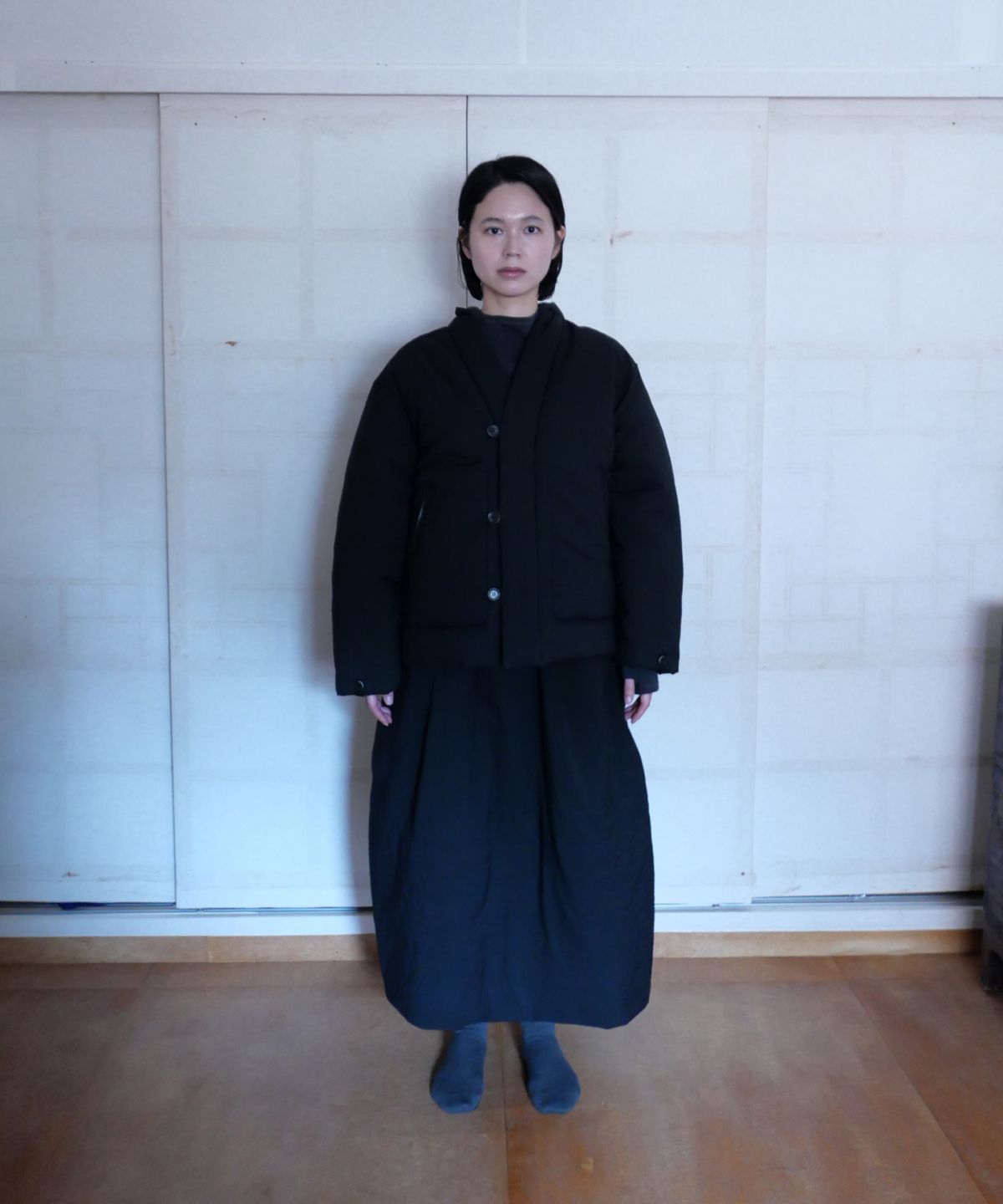 차마스포츠랩(CHAMASPORTSLAB) CSL_Ongi Padded Skirts_Black