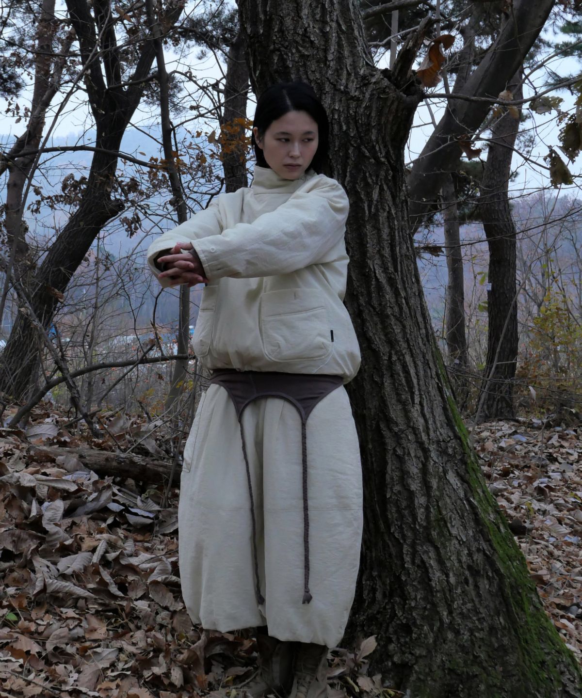 차마스포츠랩(CHAMASPORTSLAB) CSL_Ongi Padded Skirts_Yellow