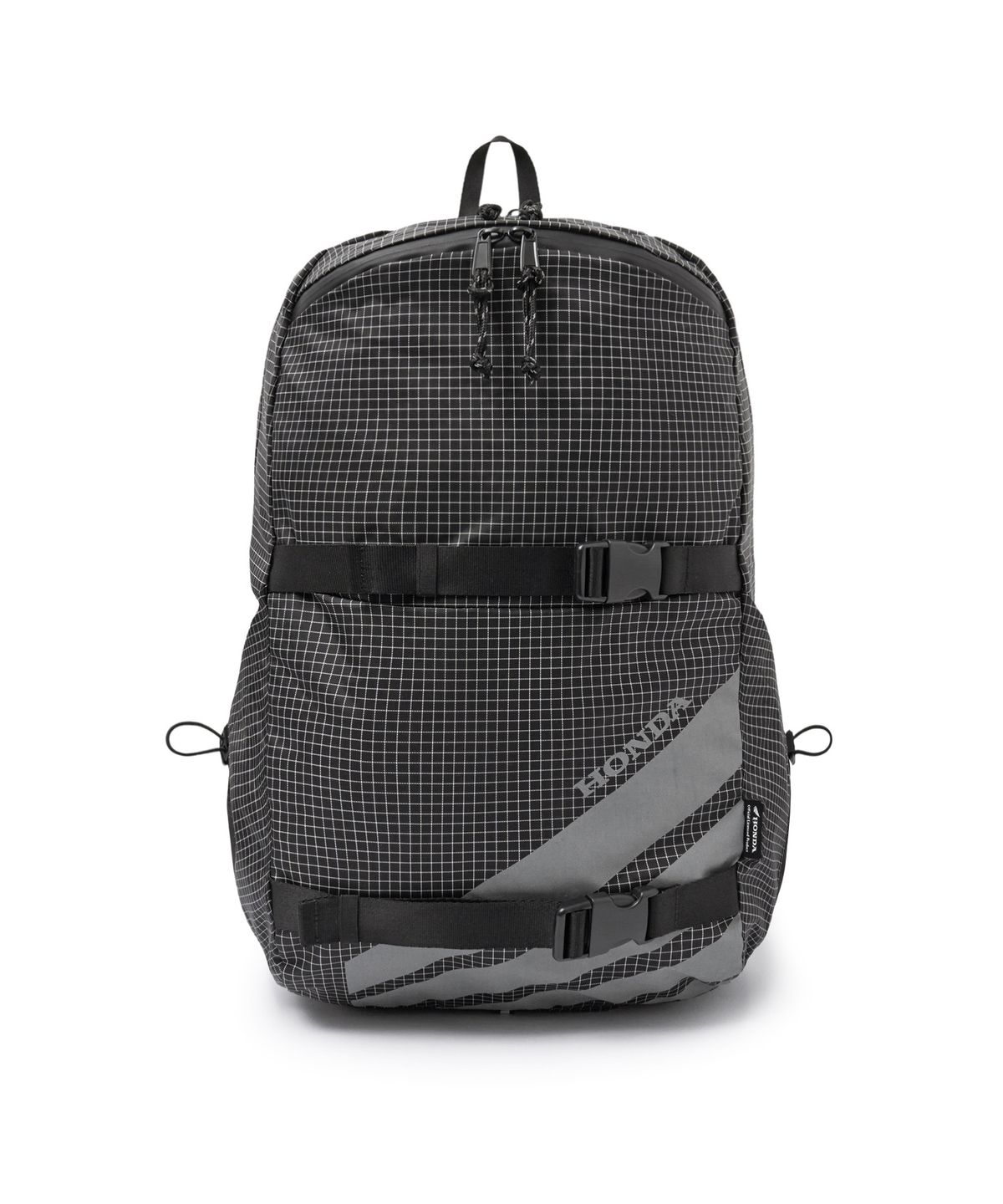 핍스 모터사이클(PHYPS MOTORCYCLE) Buckle Backpack Black