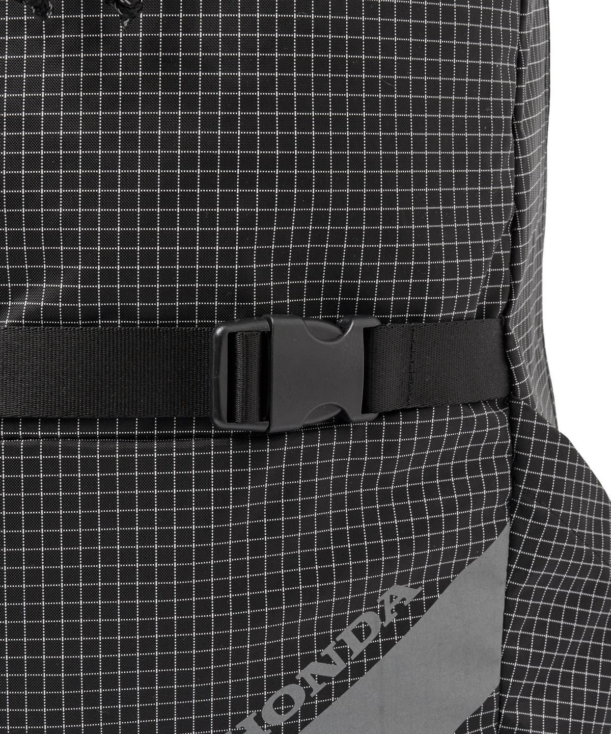 핍스 모터사이클(PHYPS MOTORCYCLE) Buckle Backpack Black
