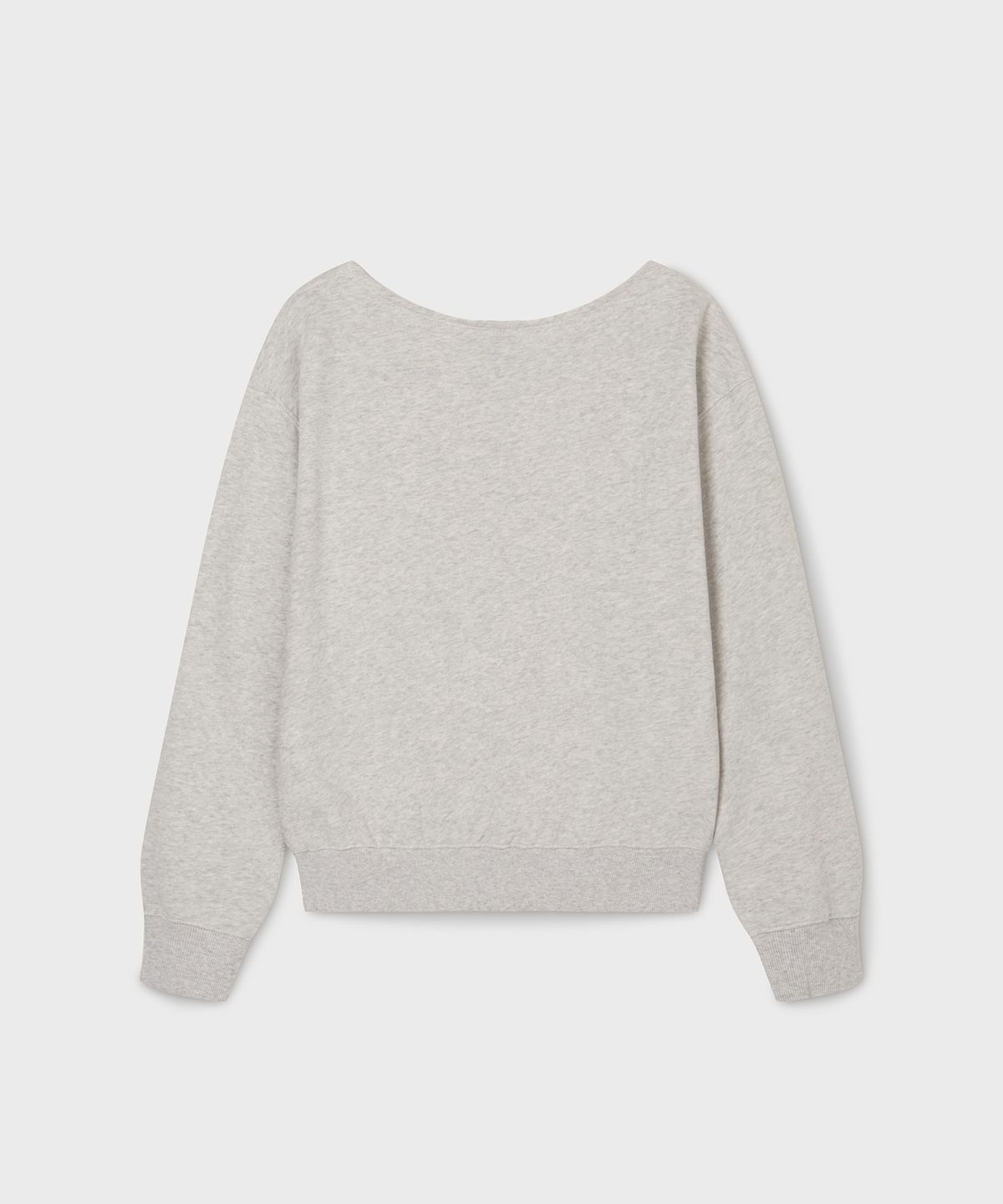 후아유(WHO.A.U) Cali Raw Cut Sweatshirt(Loose Fit) / WHMWG2291F