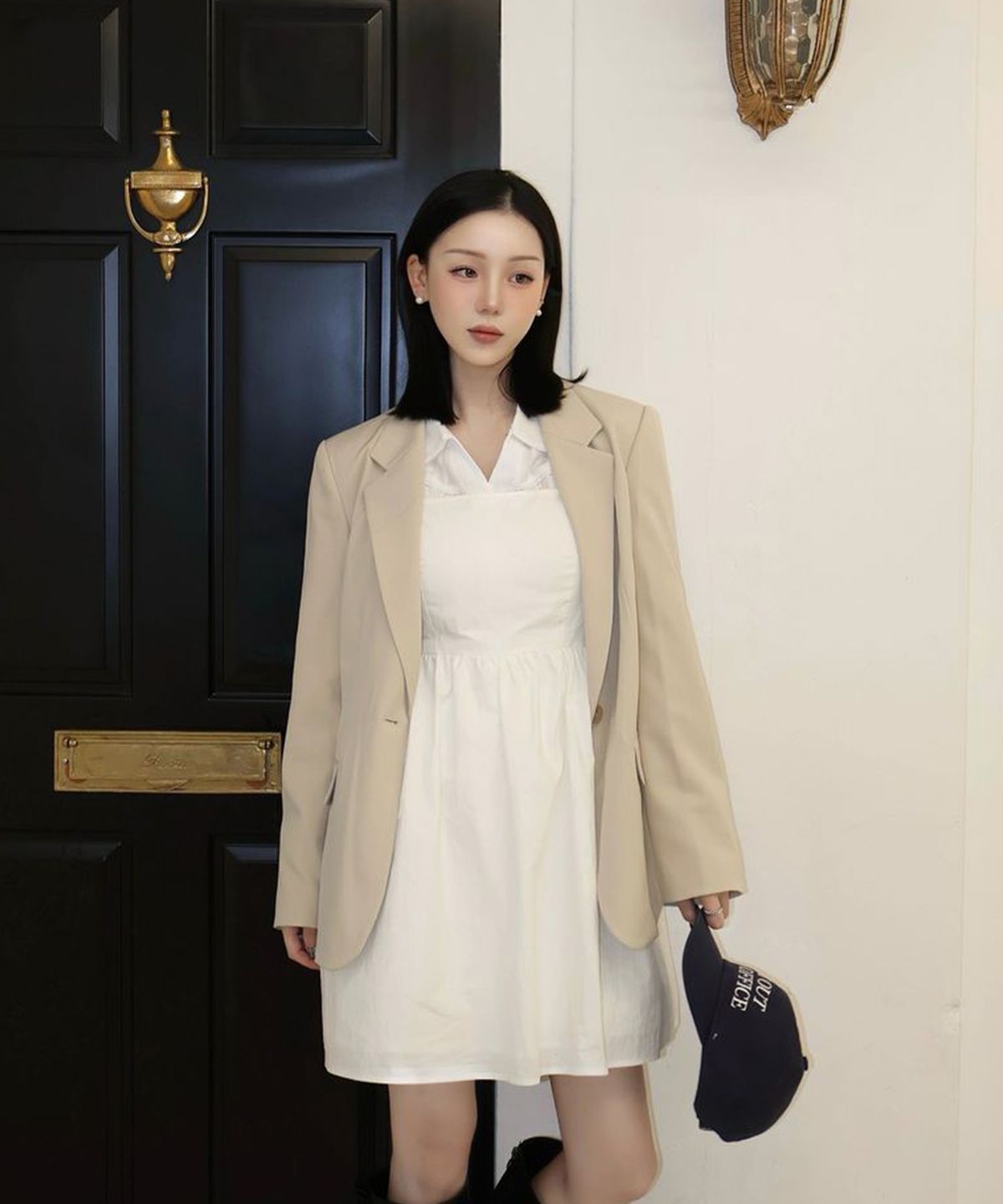 미쏘(MIXXO) 정핏 테일러드자켓_MIWJKG31PB