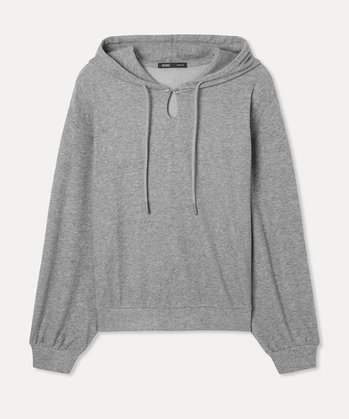 미쏘(MIXXO) 니트라이크 후드 티셔츠_MIWLWG204A