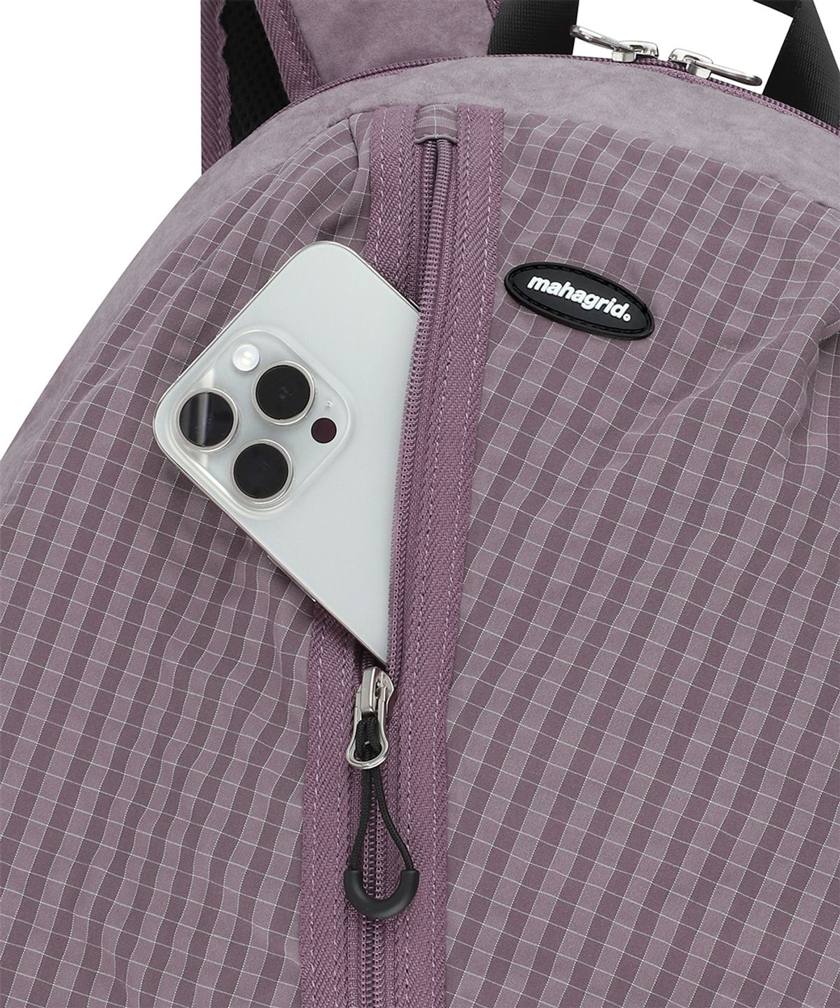 마하그리드(MAHAGRID) MULTI CHECK BACKPACK PINK(MG2GSMAB51A)