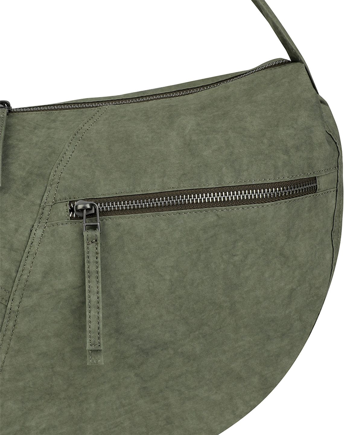 마하그리드(MAHAGRID) OVERDYED CROSS BAG KHAKI(MG2GSMAB52A)