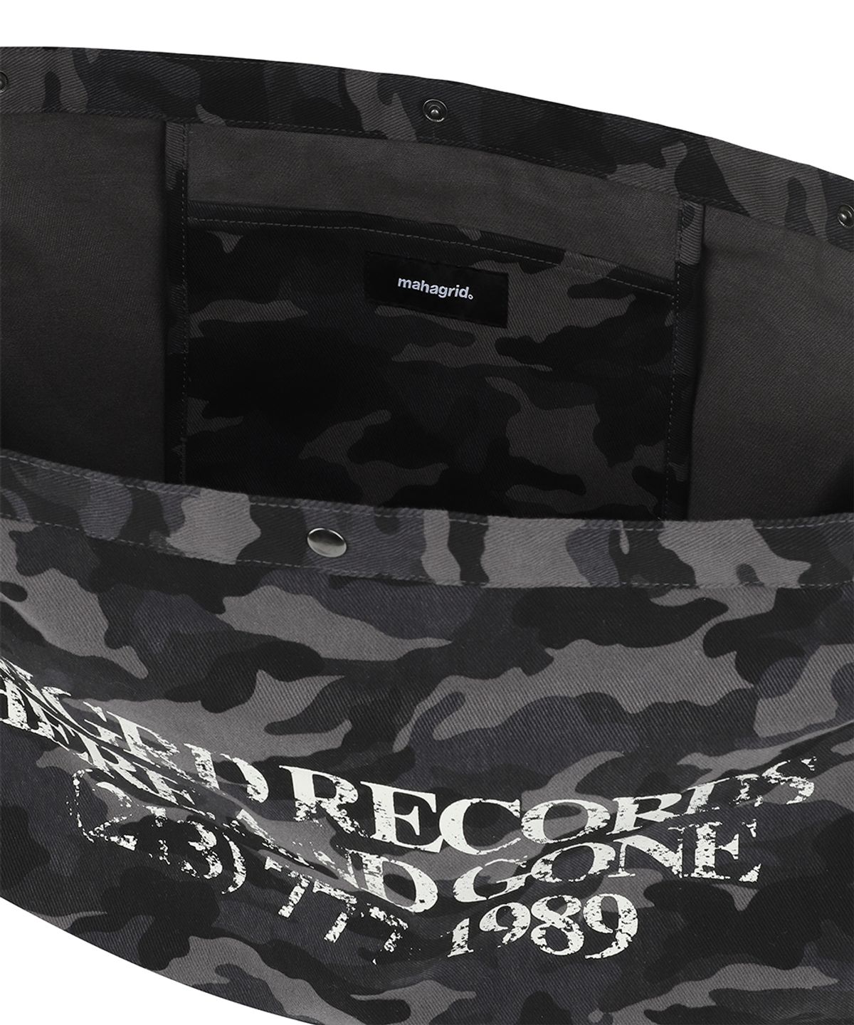 마하그리드(MAHAGRID) CAMO MAIL BAG BLACK(MG2GSMAB53A)