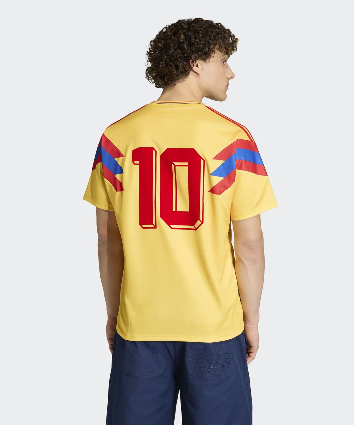 아디다스(ADIDAS) 콜롬비아 어웨이 저지 1990 - 골드 / JN3713
