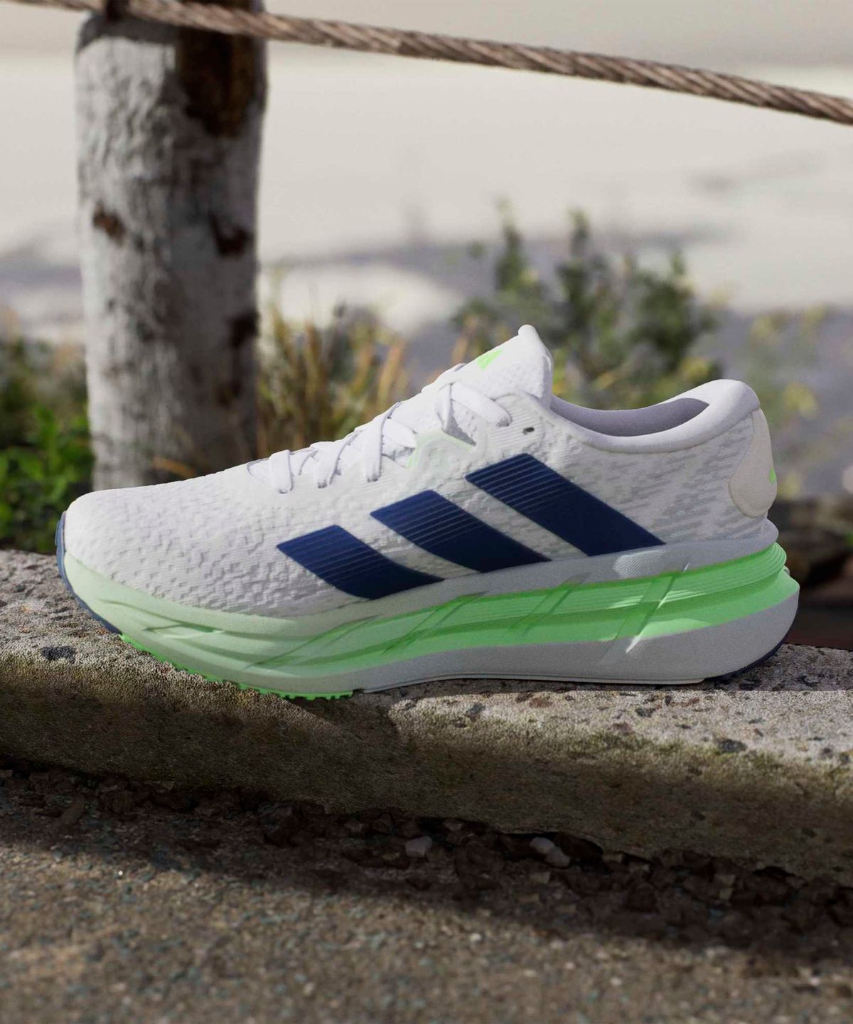 아디다스(ADIDAS) 아디스타 4 - 클라우드화이트:테크인디고:라임 / JP6574