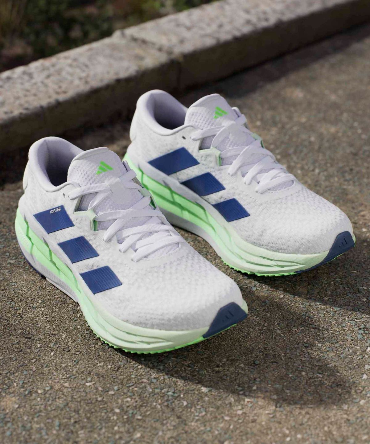 아디다스(ADIDAS) 아디스타 4 - 클라우드화이트:테크인디고:라임 / JP6574