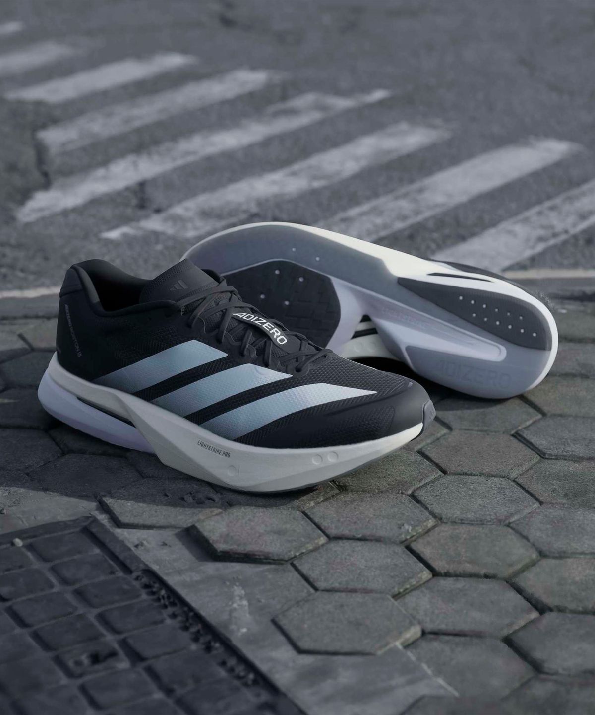 아디다스(ADIDAS) 아디제로 보스턴 13 M - 블랙:화이트 / JS4938