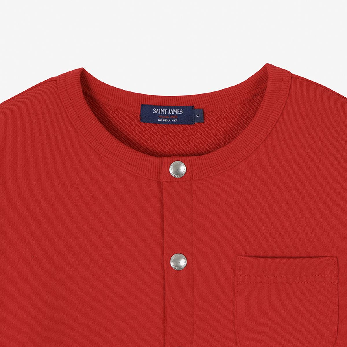 세인트제임스(SAINT JAMES) 봉봉 가디건 (RED) ASJF261KR04-RED