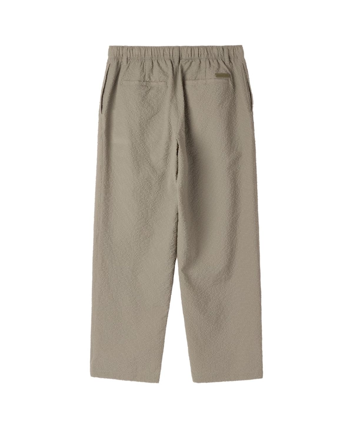 브롬톤 런던(BROMPTON LONDON) SEERSUCKER BANDING TROUSERS - BEIGE (P262MPT180)