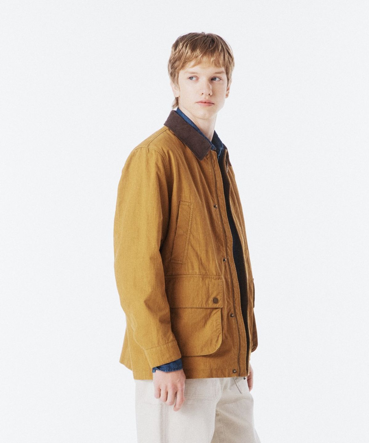 브롬톤 런던(BROMPTON LONDON) GREENFORD HUNTER JACKET - MUSTARD (P261UJK401)