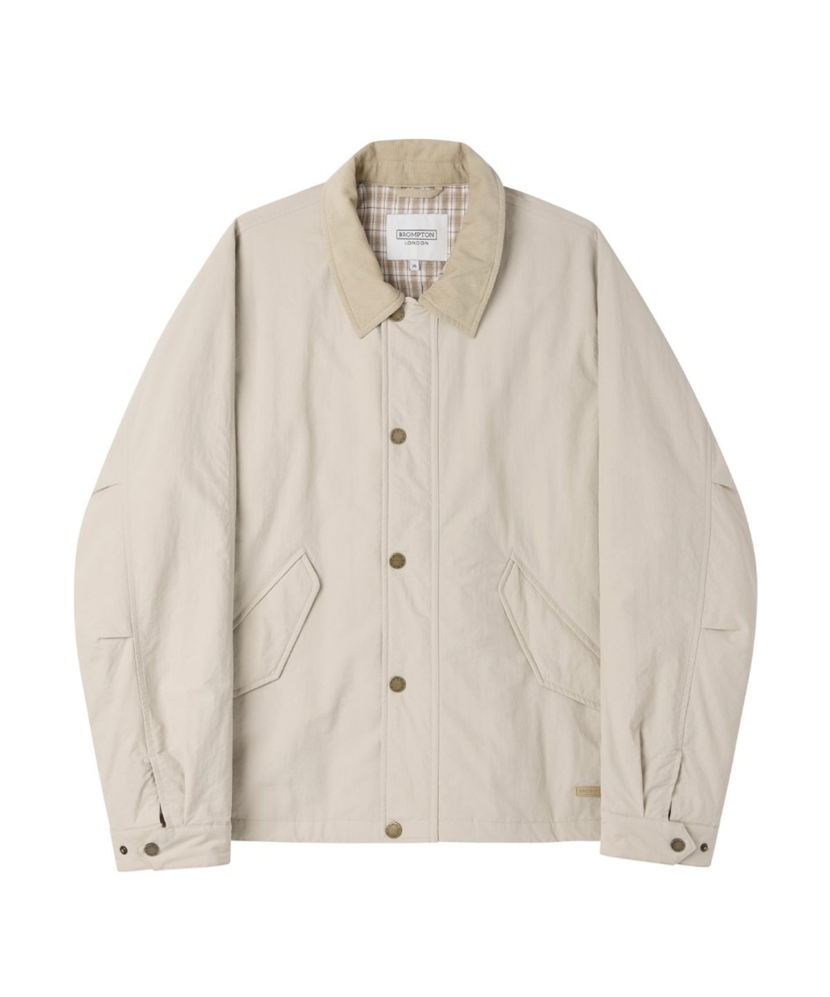 브롬톤 런던(BROMPTON LONDON) GREENFORD SHORT JACKET - L/BEIGE (P261UJK101)