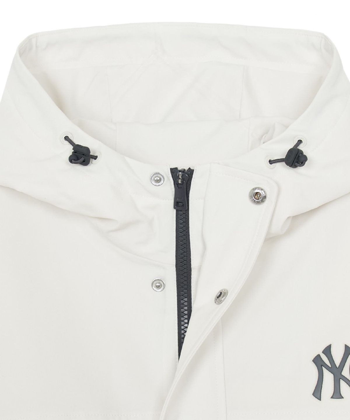 엠엘비(MLB) 고프코어 2L 커브 바람막이 NY (D.Cream)