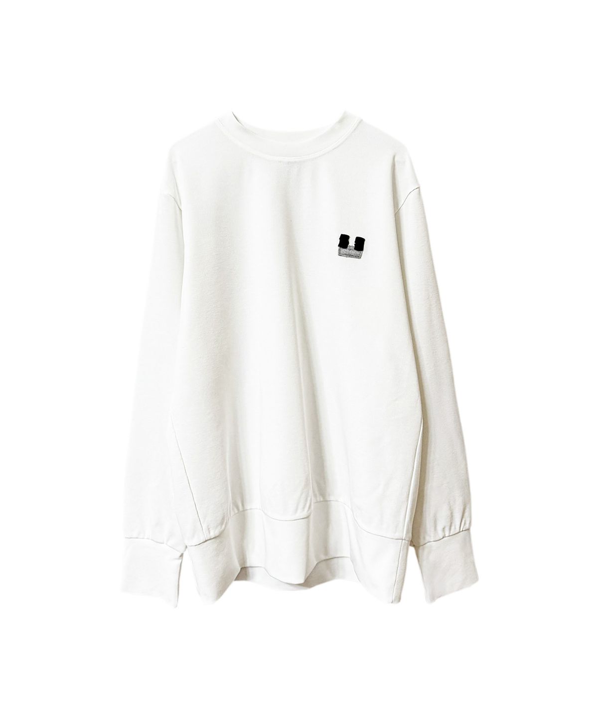 아플라프(AFLAF) M SWEATSHIRT 019 Essential WHITE
