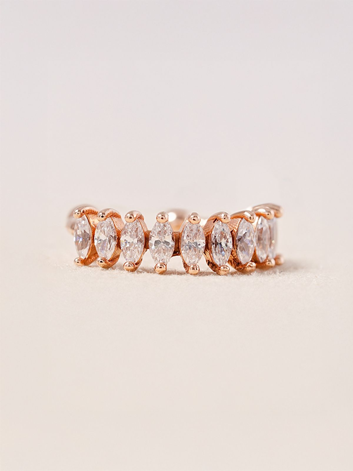미니멀피어싱(MINIMALPIERCING) 14K 18K 샤인 크리스탈 이어커프 귀찌