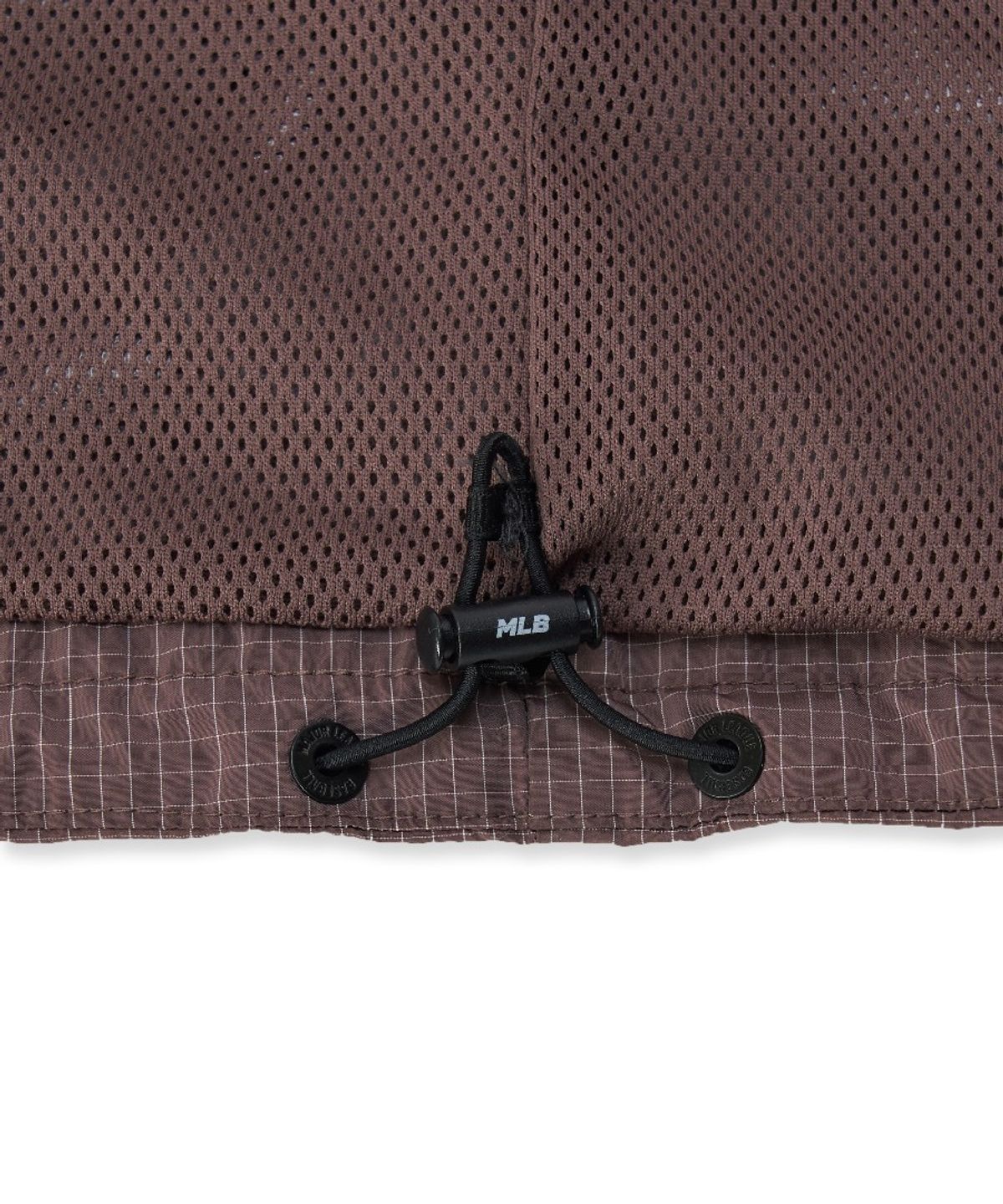 엠엘비 키즈(MLB KIDS) 스트릿 체크 립스탑 바람막이 NY (Brown)
