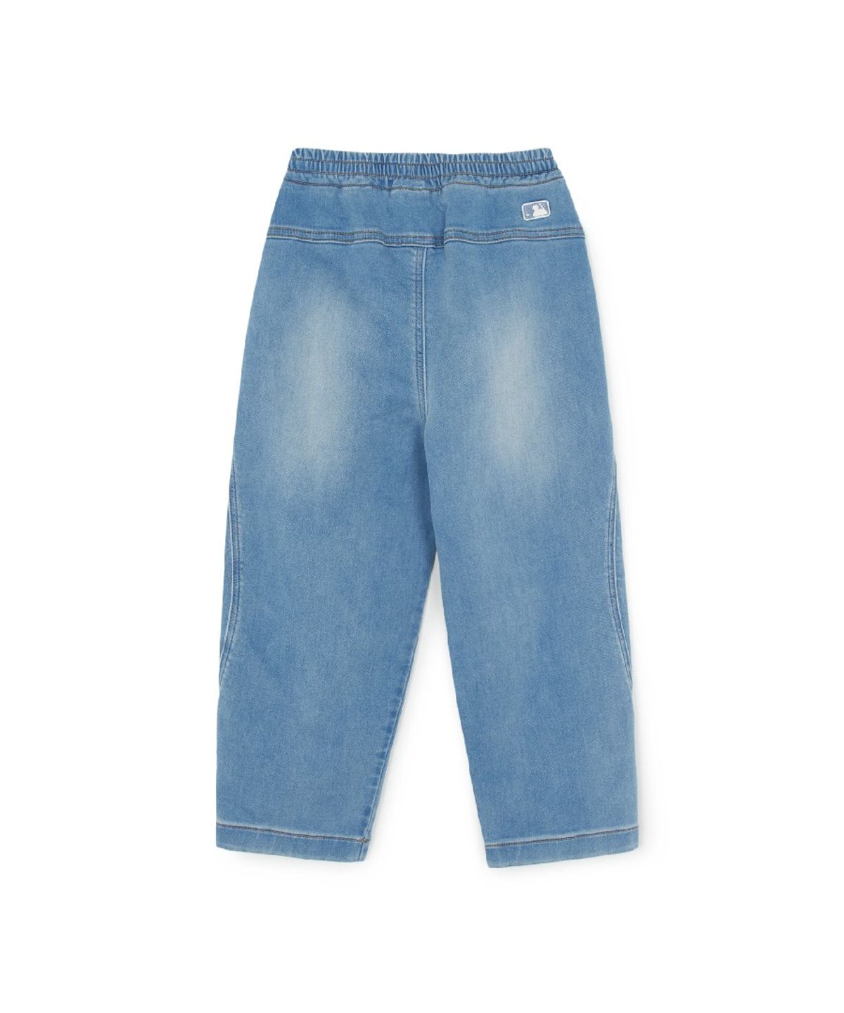 엠엘비 키즈(MLB KIDS) 베이직 커브드 데님 팬츠 NY (Blue)