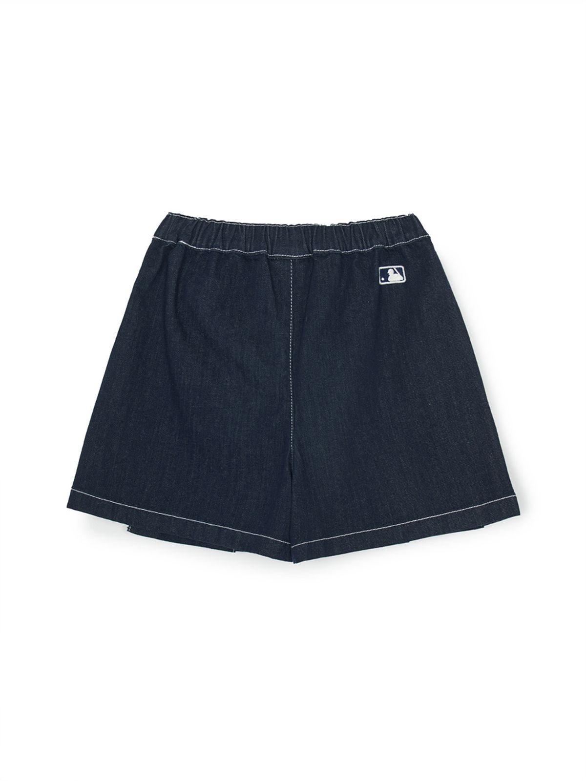 엠엘비 키즈(MLB KIDS) 베이직 데님라이크 치마바지 NY (Navy)
