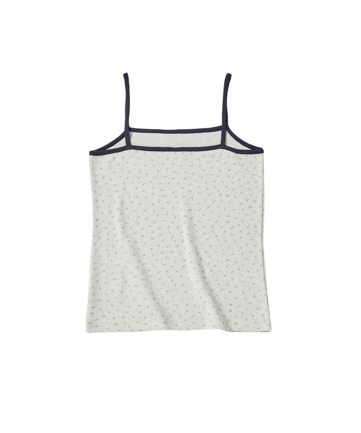 꼬모니노즈(COMONINOZ) W MINI FLOWER SLEEVELESS [OATMEAL]