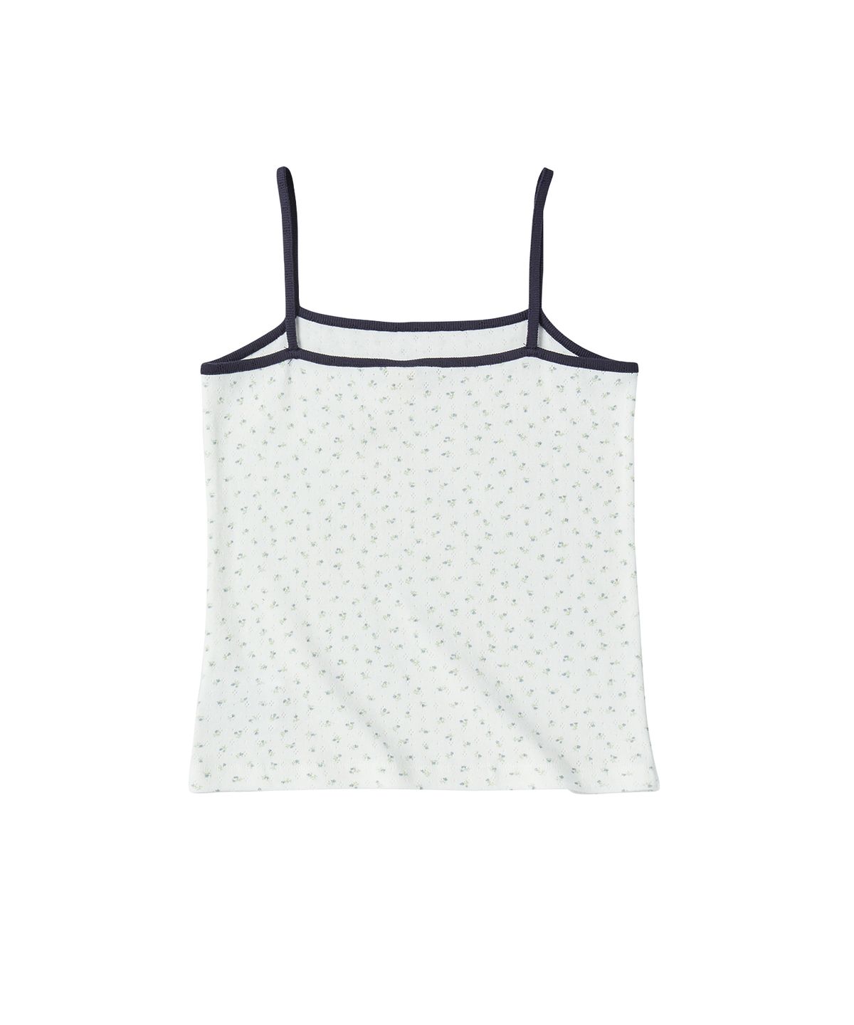 꼬모니노즈(COMONINOZ) W MINI FLOWER SLEEVELESS [IVORY]