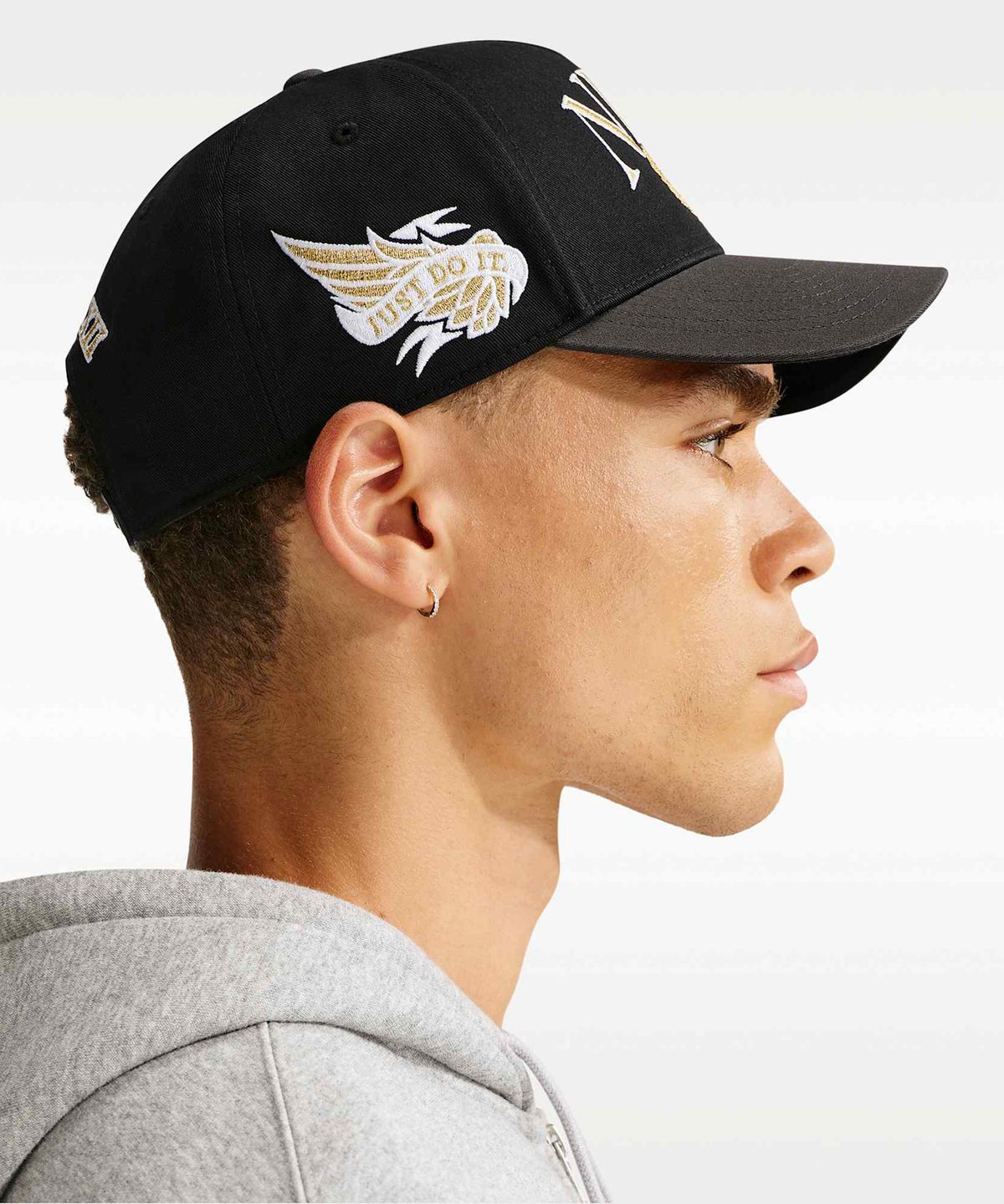 나이키(NIKE) 라이즈 스트럭처 A 프레임 캡 - 블랙:앤트러사이트:블랙 / IH8778-010