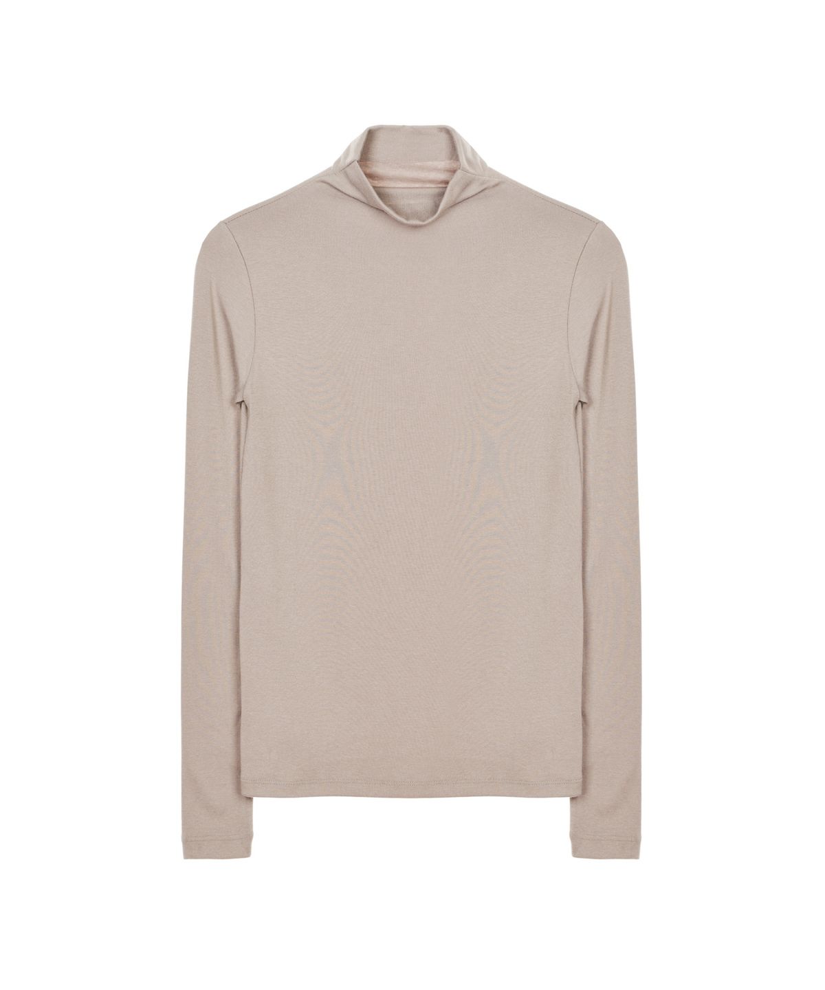 닉앤니콜(NICK&NICOLE) [ESSENTIAL] HIGH NECK SLIM TOP_BEIGE